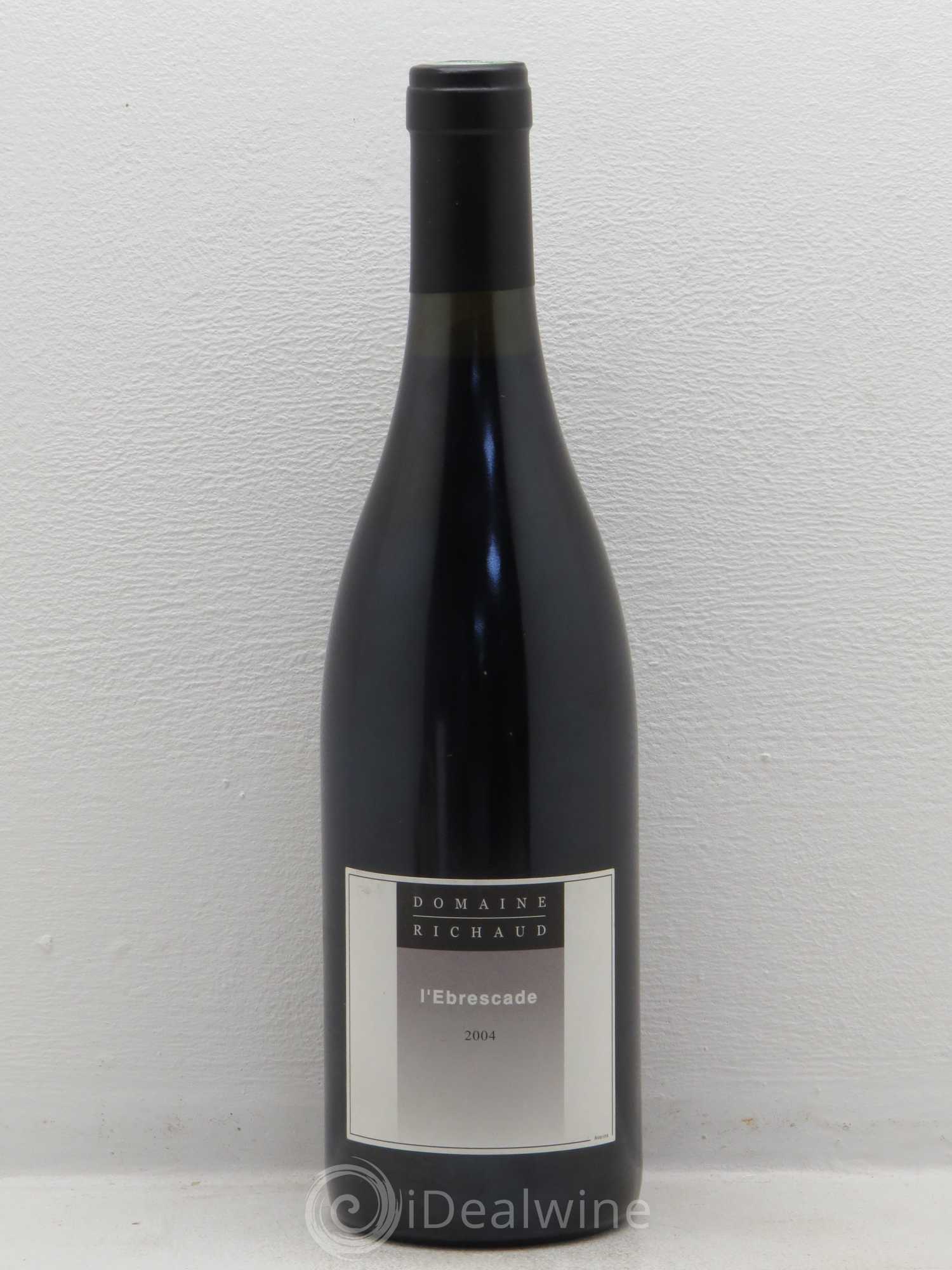 Cairanne Ebrescade Marcel Richaud 2004 - Lot de 1 bouteille - 0
