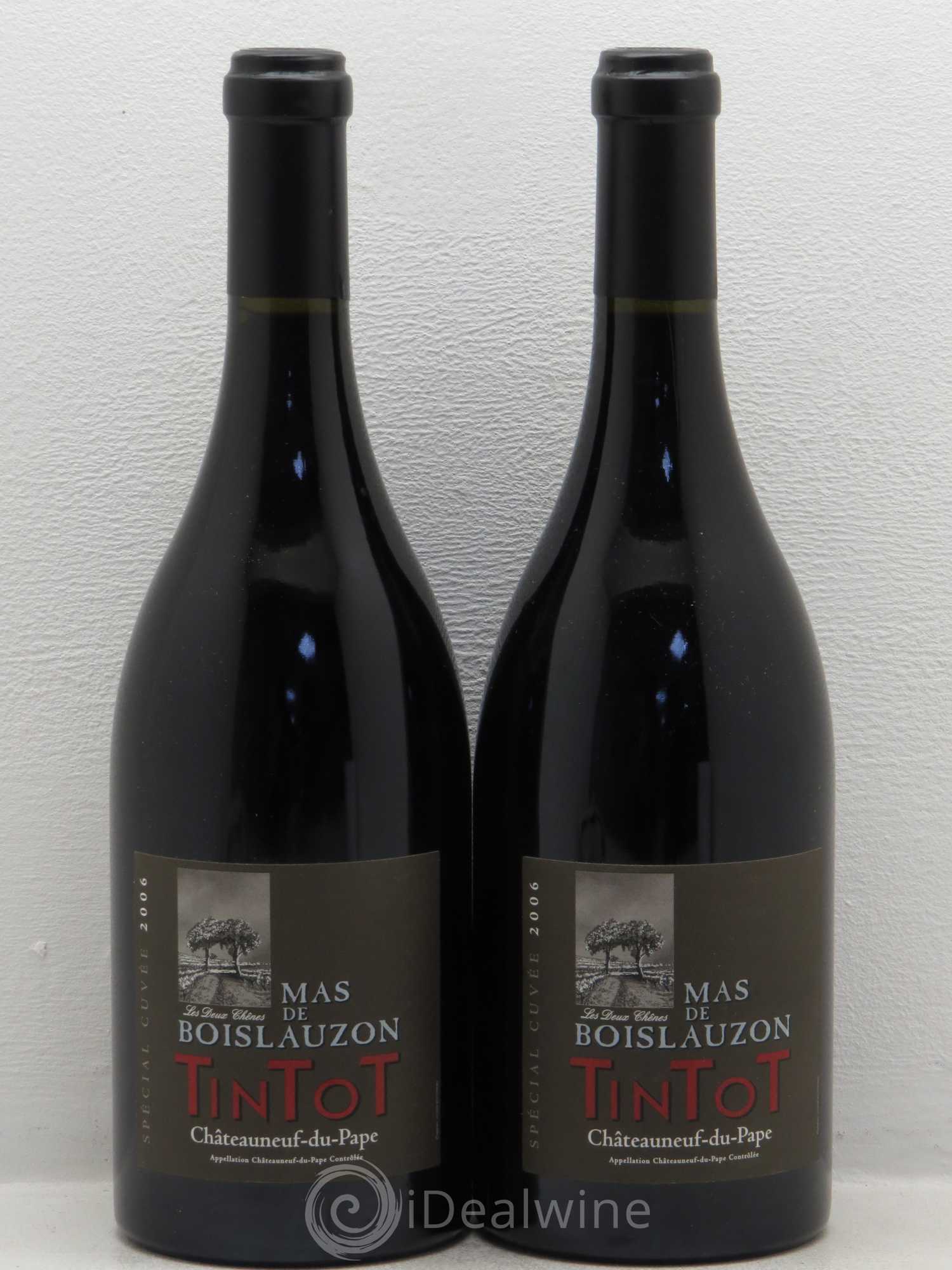 Châteauneuf-du-Pape Tintot Mas De Boislauzon 2006 - Posten von 2 Flaschen - 0