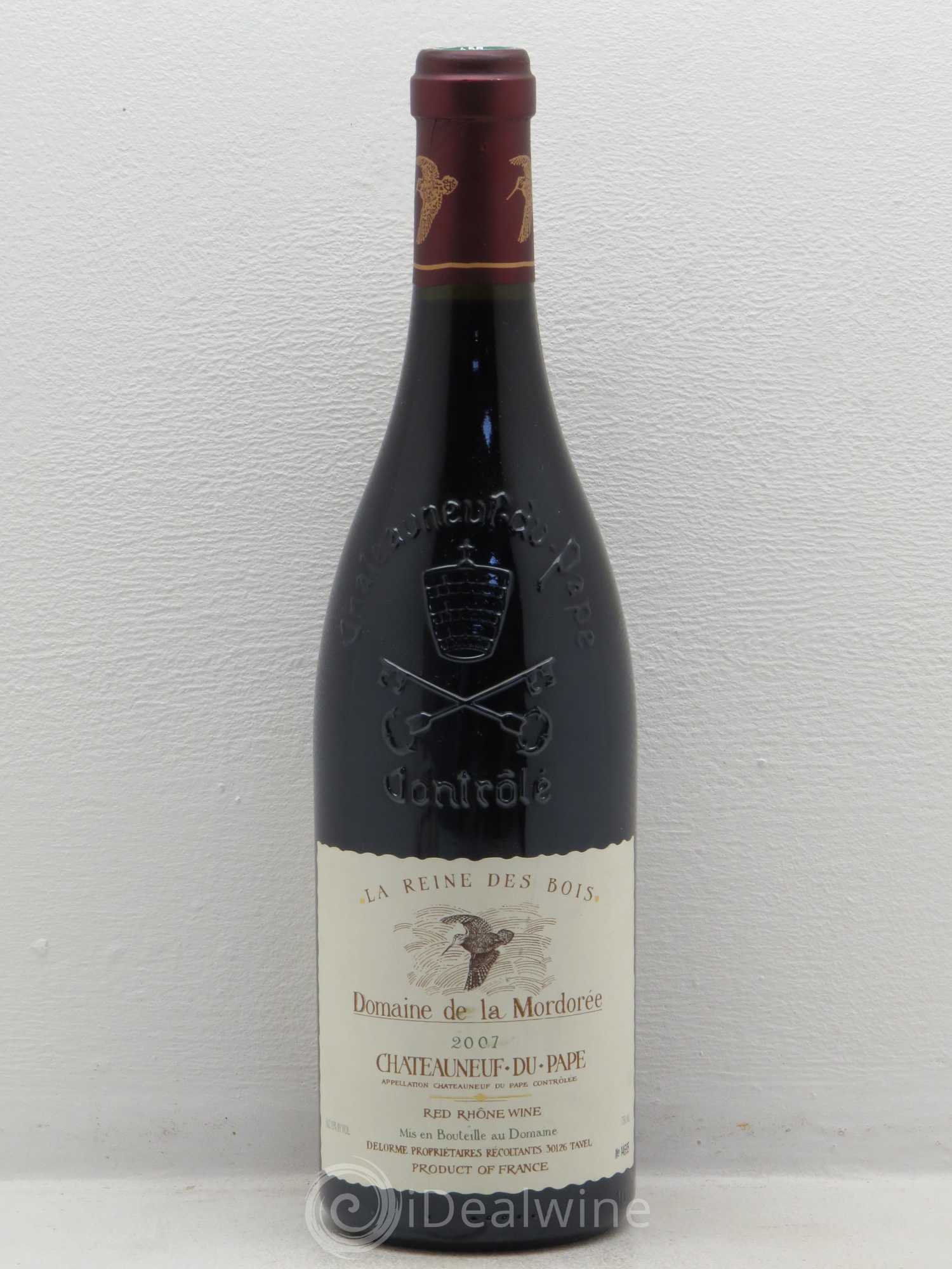 Châteauneuf-du-Pape Cuvée de la Reine des Bois La Mordorée (Domaine de) 2007 - Lot de 1 bouteille - 0