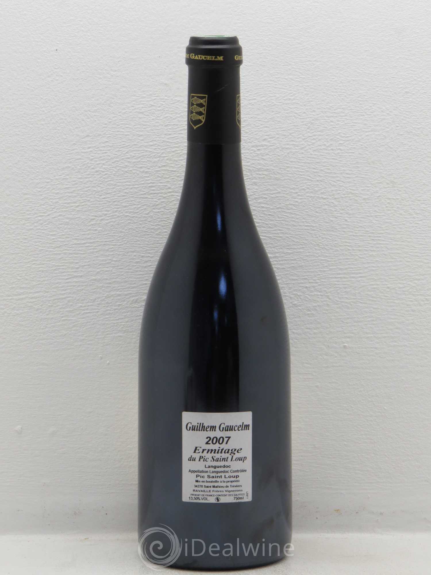 Coteaux du Languedoc Ermitage du Pic Saint-Loup Domaine Ravaille Guilhem Gaucelm 2007 - Posten von 1 Flasche - 1