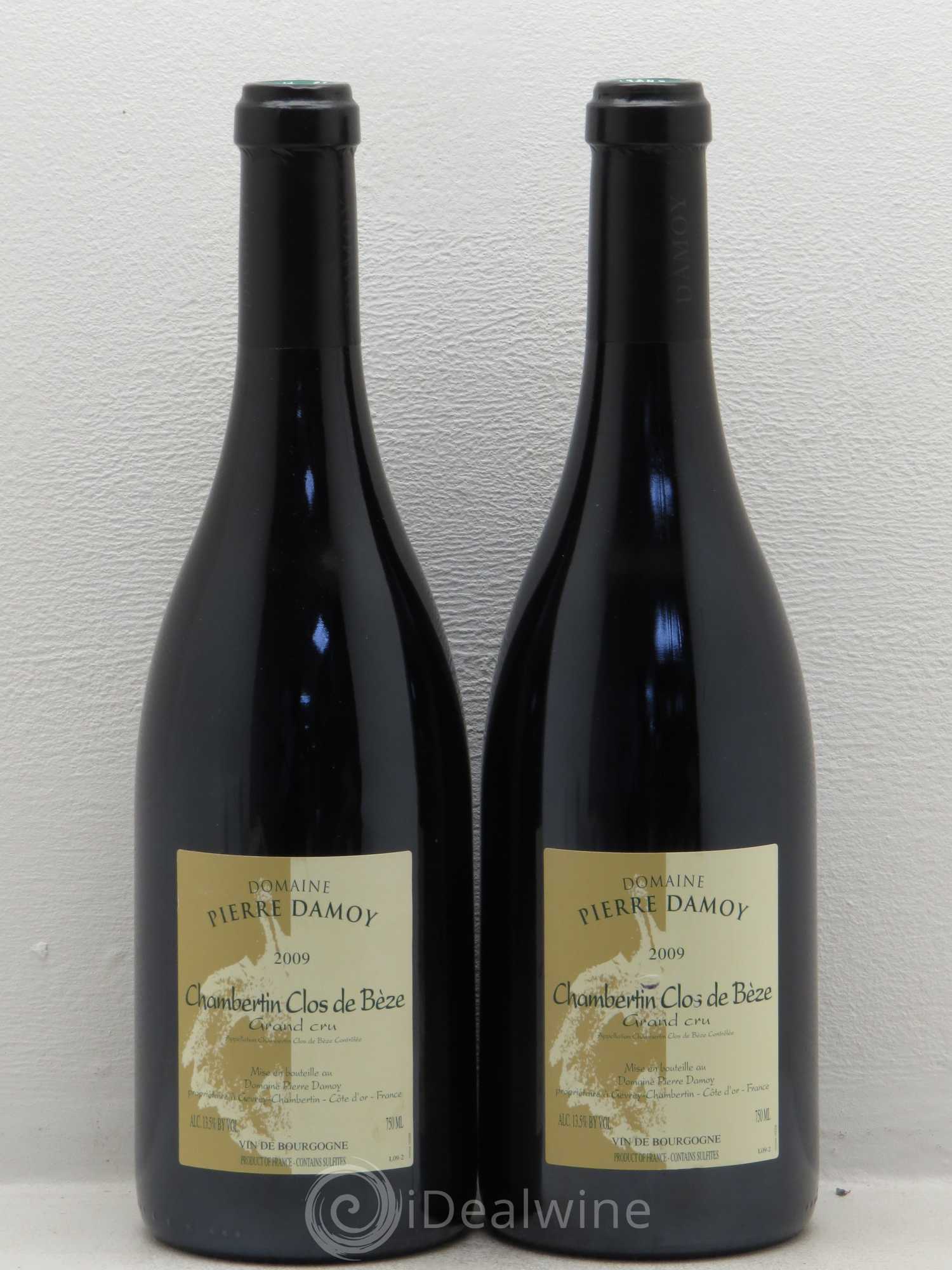 Chambertin Clos de Bèze Grand Cru Pierre Damoy 2009 - Lot de 2 bouteilles - 0