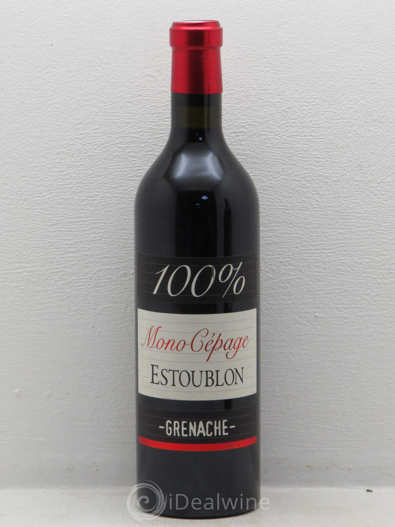 Vin de table 100% Grenache Château d'Estoublon 2009 - Posten von 1 Flasche - 0
