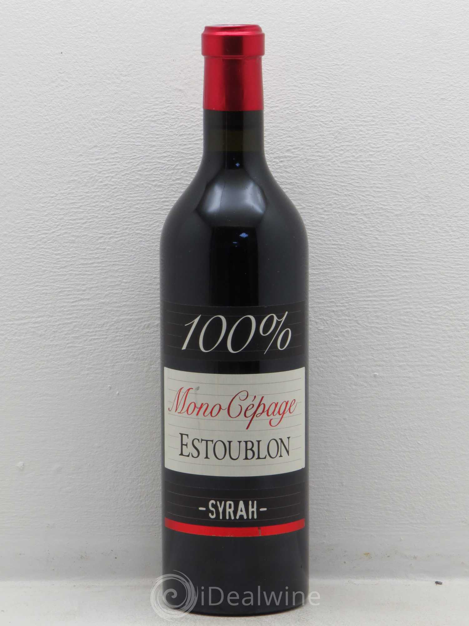 Vin de table 100% Syrah Château d'Estoublon 2009 - Posten von 1 Flasche - 0