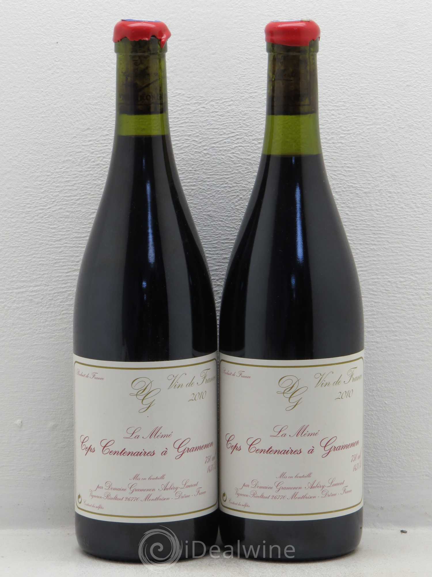 Vin de France La Mémé Ceps Centenaires Domaine Gramenon 2010 - Posten von 2 Flaschen - 0