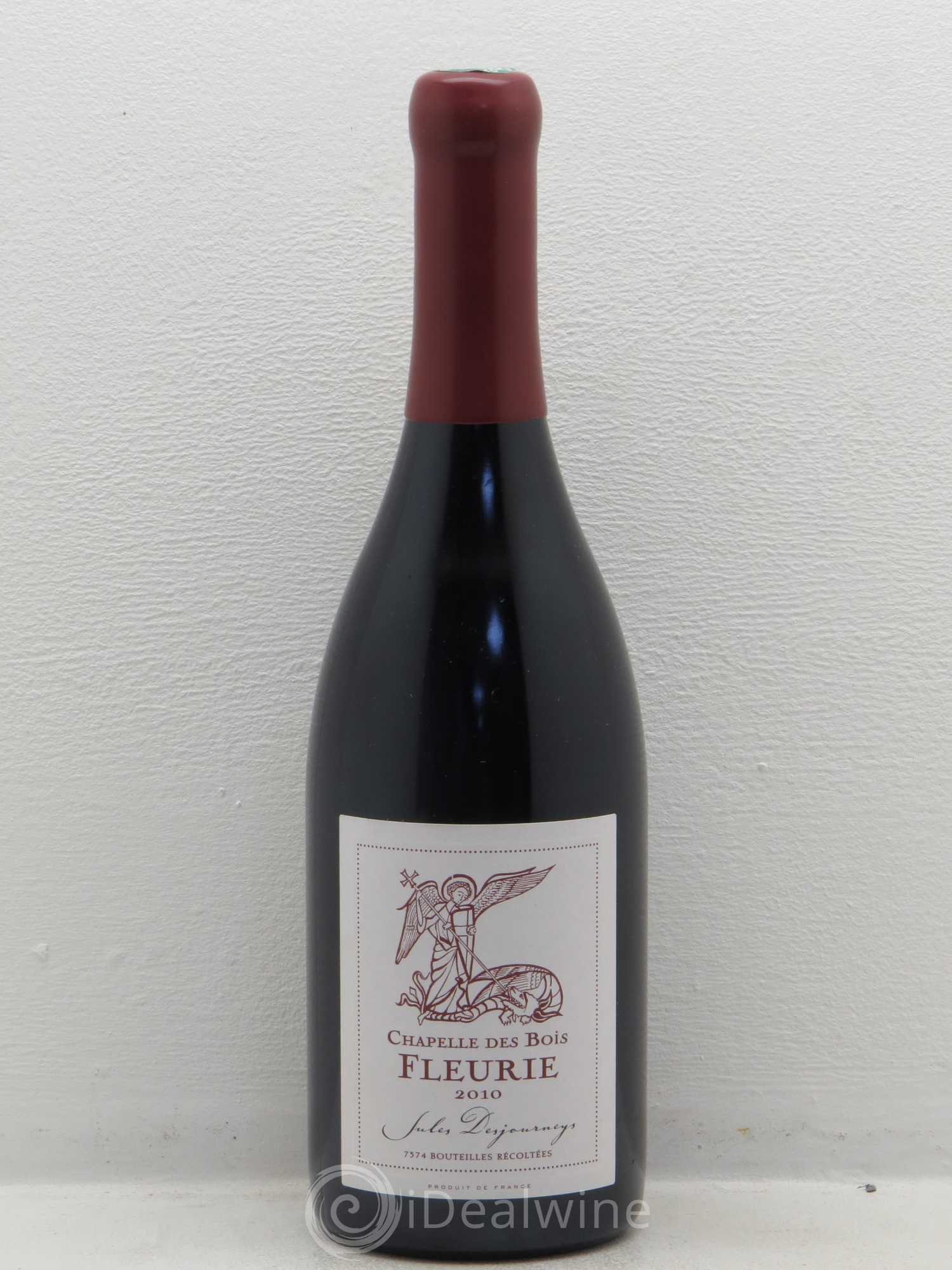 Fleurie Chapelle des Bois - Domaine Desjourney 2010 - Posten von 1 Flasche - 0