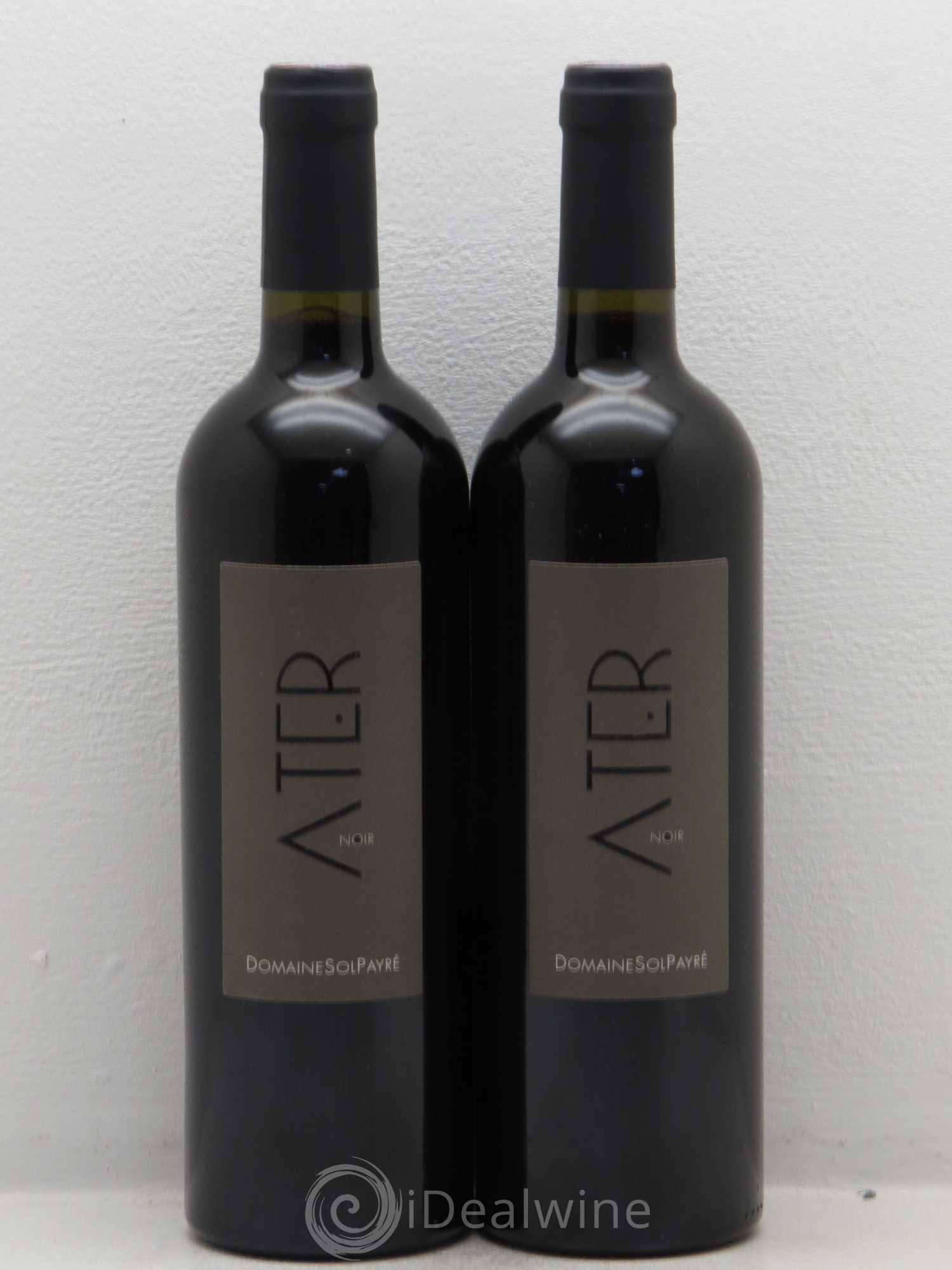 Côtes du Roussillon Ater Noir Domaine Sol-Payre 2011 - Posten von 2 Flaschen - 0