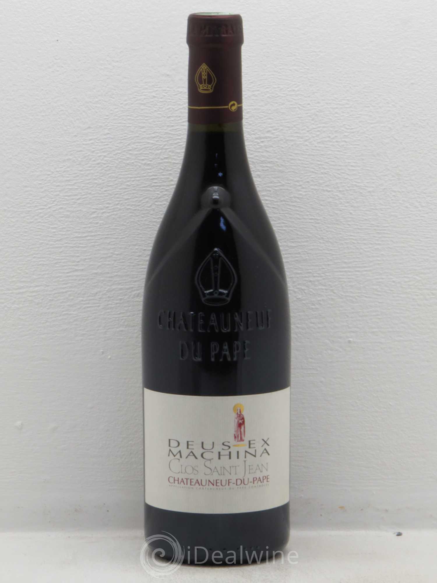 Châteauneuf-du-Pape Clos Saint-Jean Deus Ex Machina Pascal et Vincent Maurel 2011 - Lot de 1 bouteille - 0