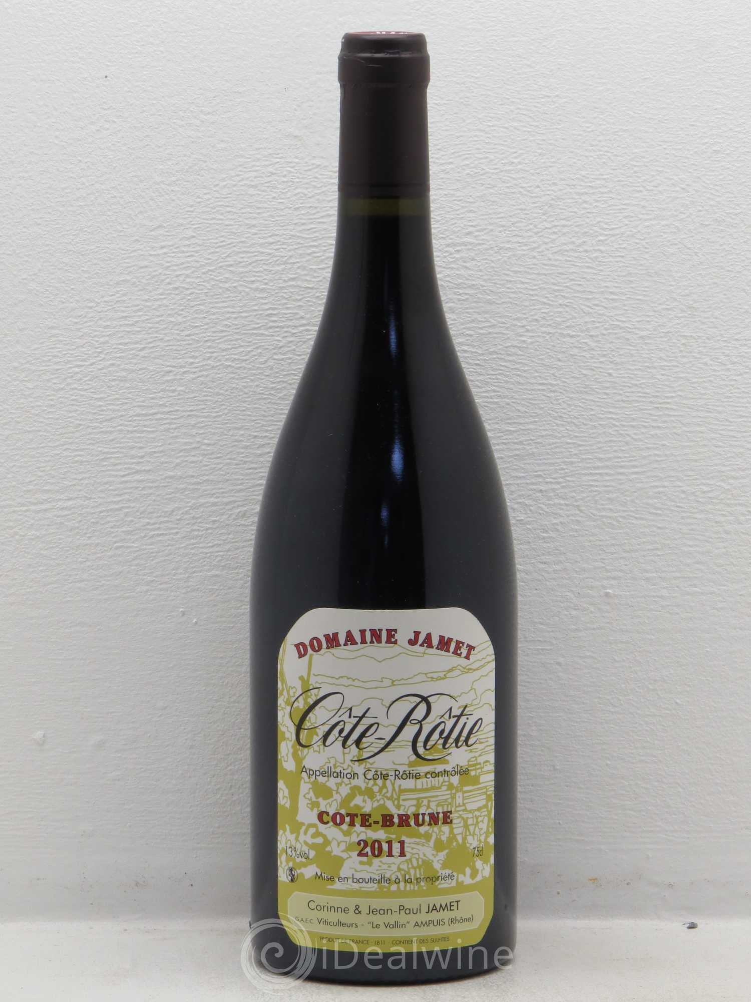 Côte-Rôtie Côte Brune Jamet (Domaine) 2011 - Lot de 1 bouteille - 0