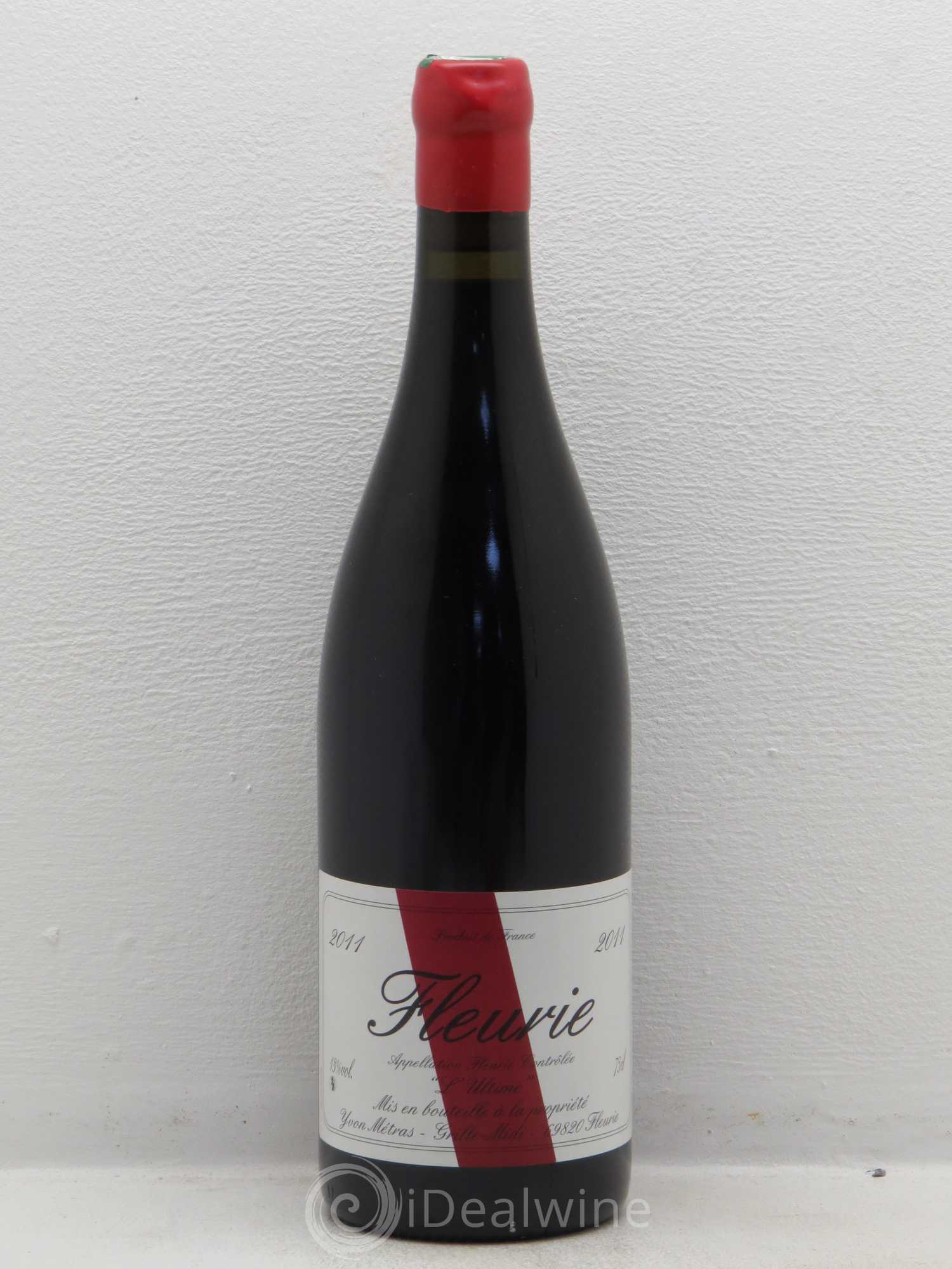 Fleurie l'Ultime Yvon Métras 2011 - Lot de 1 bouteille - 0