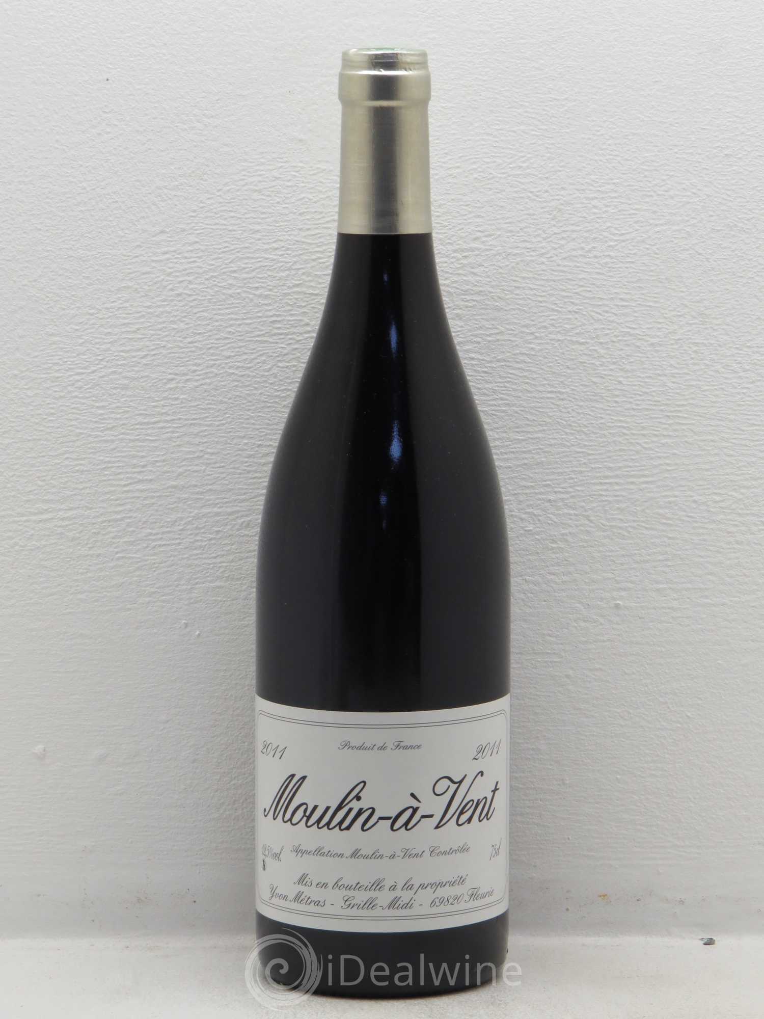 Moulin-à-Vent Yvon Métras 2011 - Lot de 1 bouteille - 0