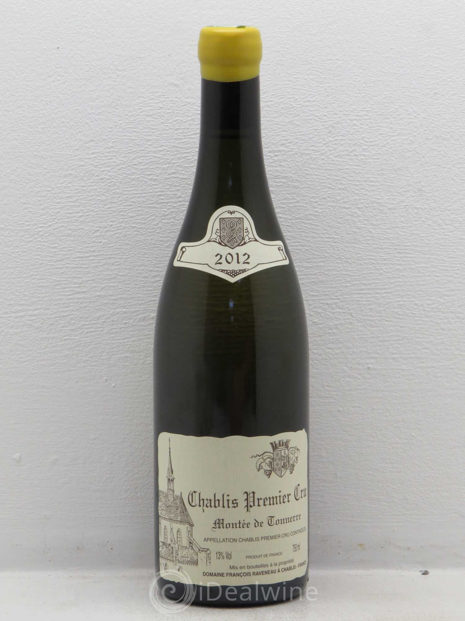 Chablis 1er Cru Montée de Tonnerre Raveneau (Domaine) 2012 - Lot de 1 bouteille - 0