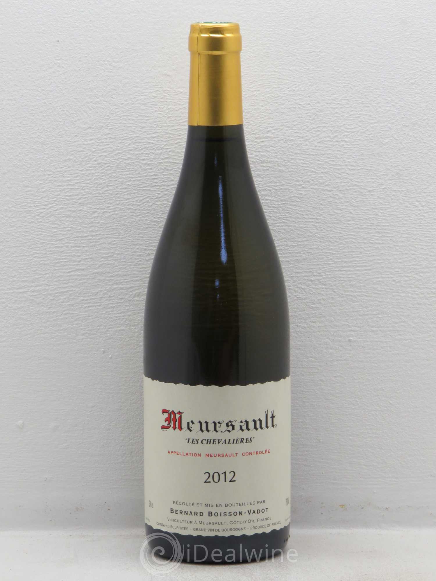 Meursault Les Chevalières - Domaine Boisson-Vadot 2012 - Posten von 1 Flasche - 0