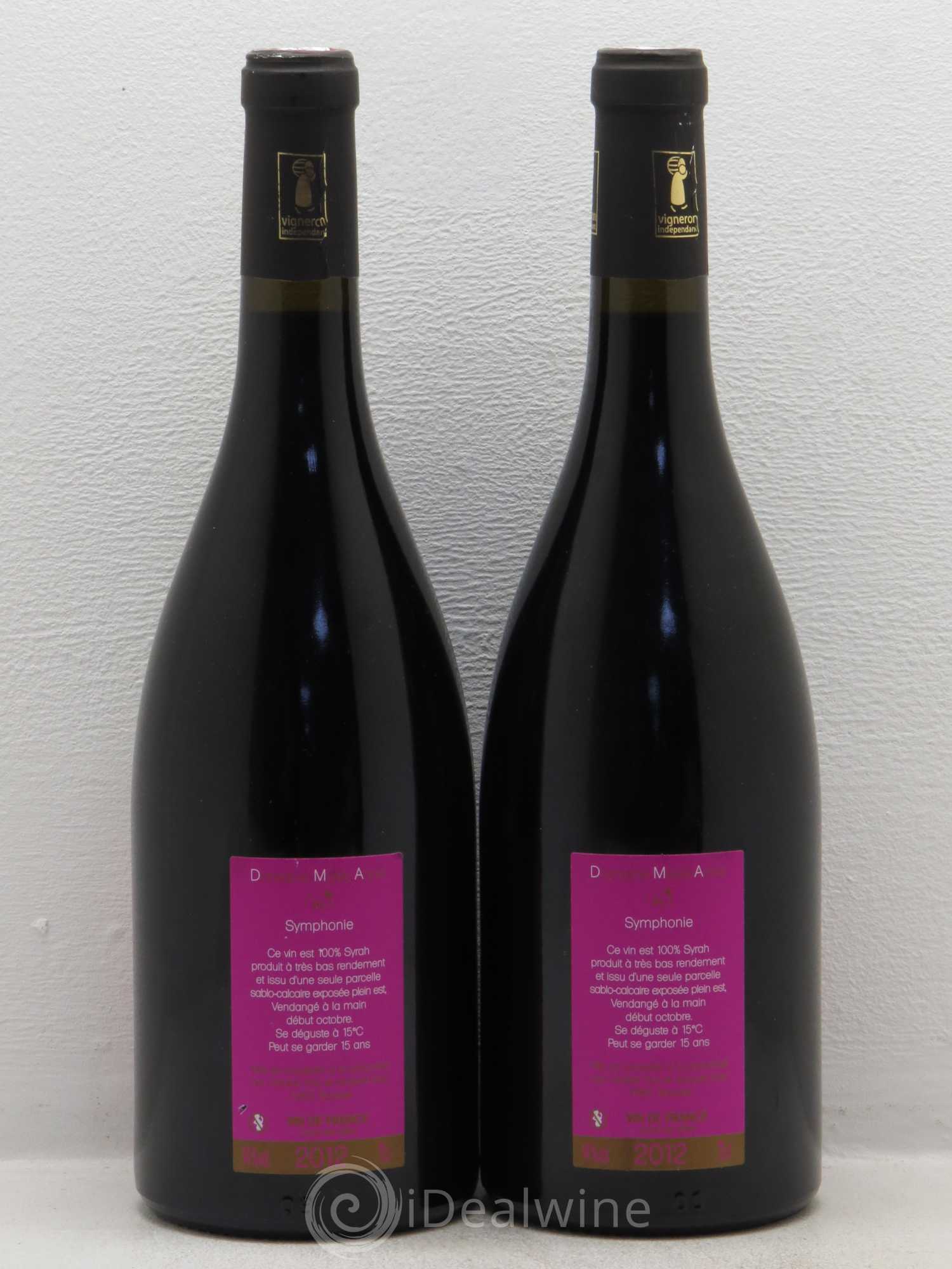 Vin de France Pure Syrah - Domaine Malys 2012 - Posten von 2 Flaschen - 1