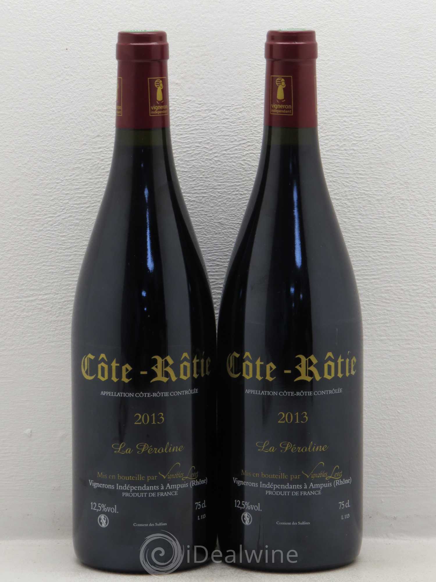 Côte-Rôtie La Peroline - Domaine Levet 2013 - Posten von 2 Flaschen - 1