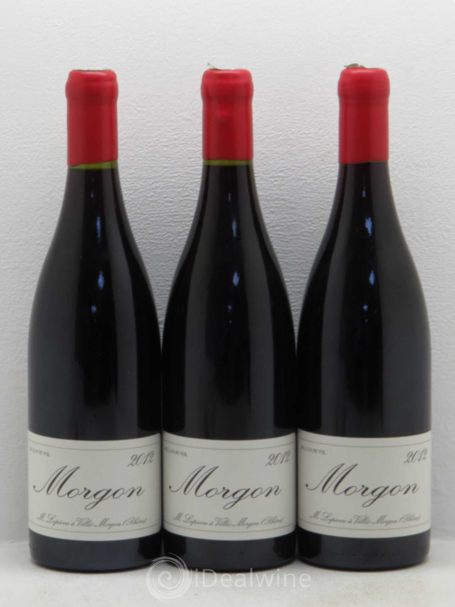 Morgon Marcel Lapierre (Domaine) 2012 - Lot de 3 bouteilles - 0
