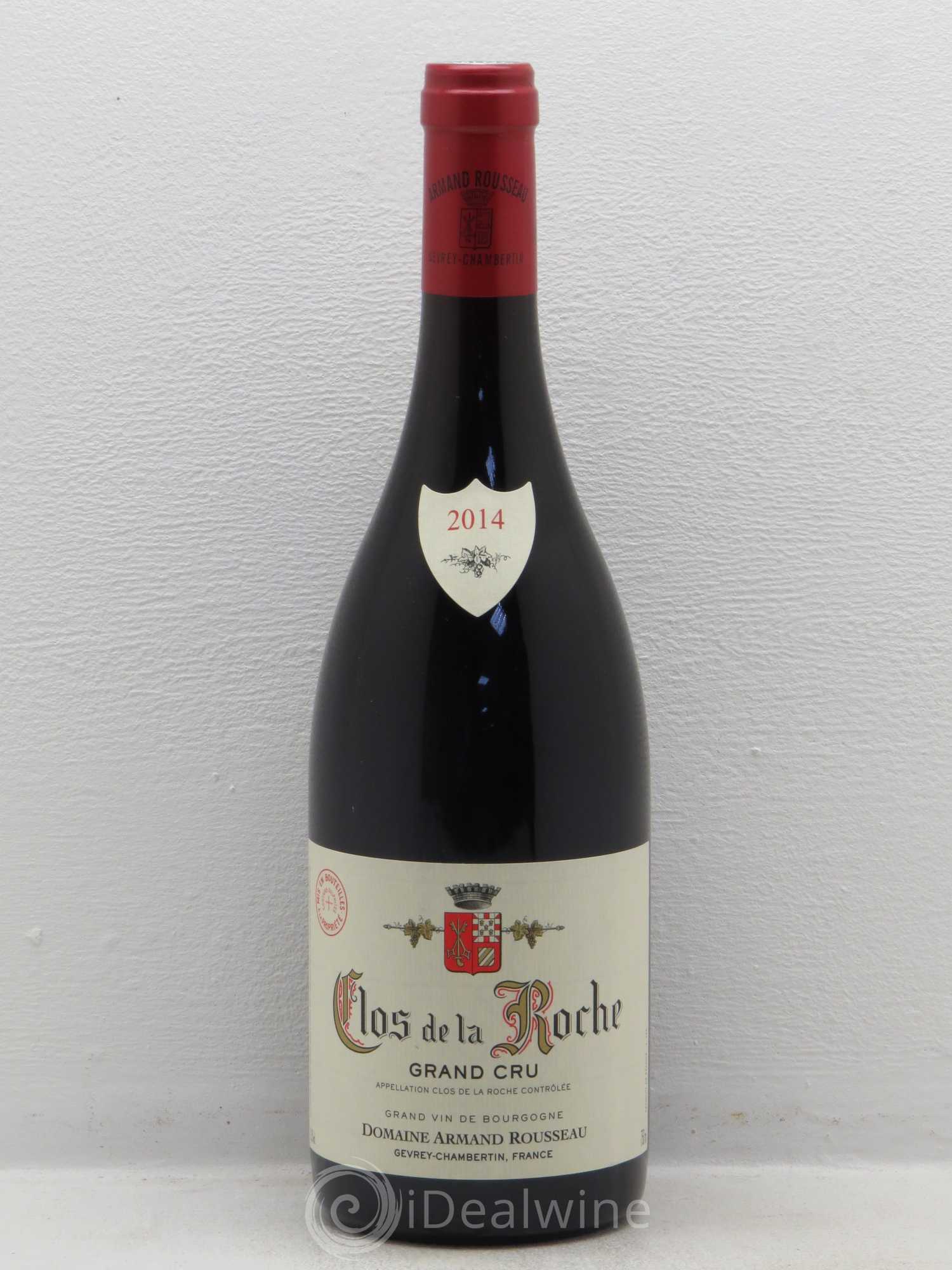 Clos de la Roche Grand Cru Armand Rousseau (Domaine) 2014 - Lot de 1 bouteille - 0
