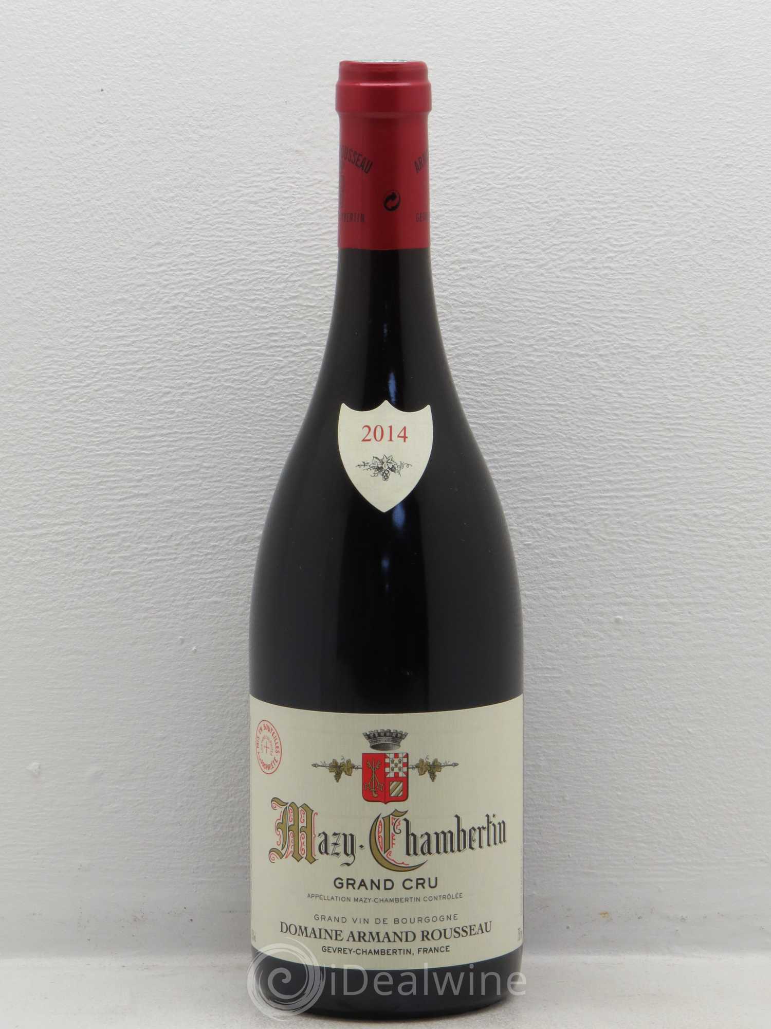 Mazis-Chambertin Grand Cru Armand Rousseau (Domaine) 2014 - Lot de 1 bouteille - 0
