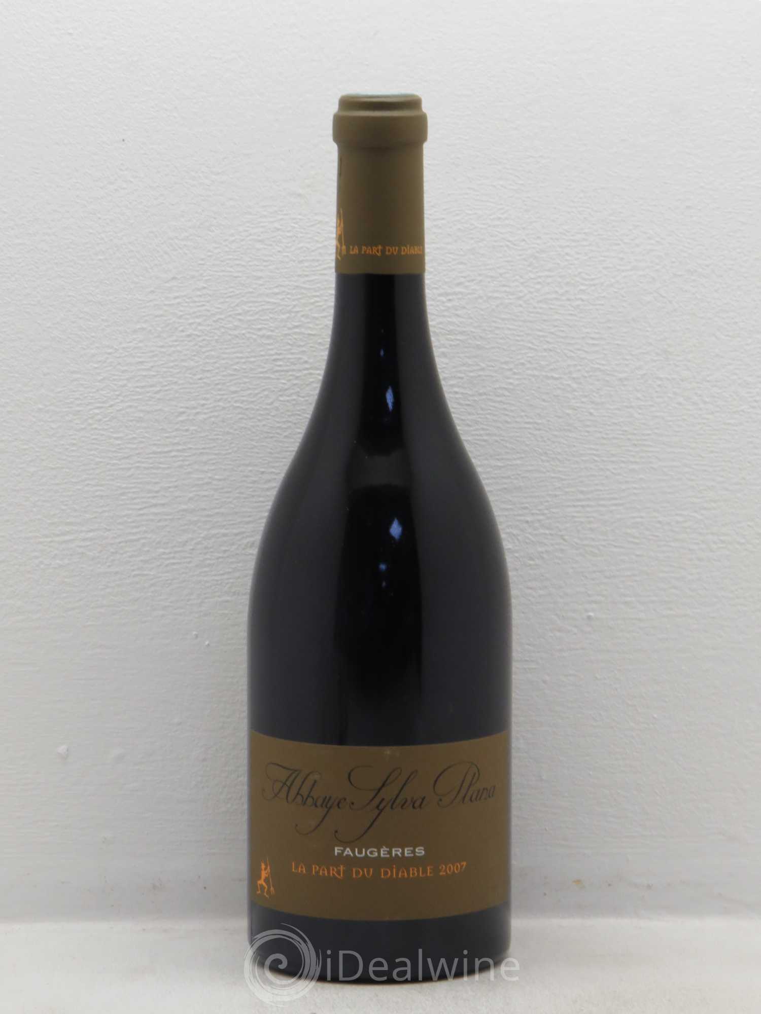 Faugères cuvée La Part du Diable L'abbaye Sylva Plana 2007 - Posten von 1 Flasche - 0