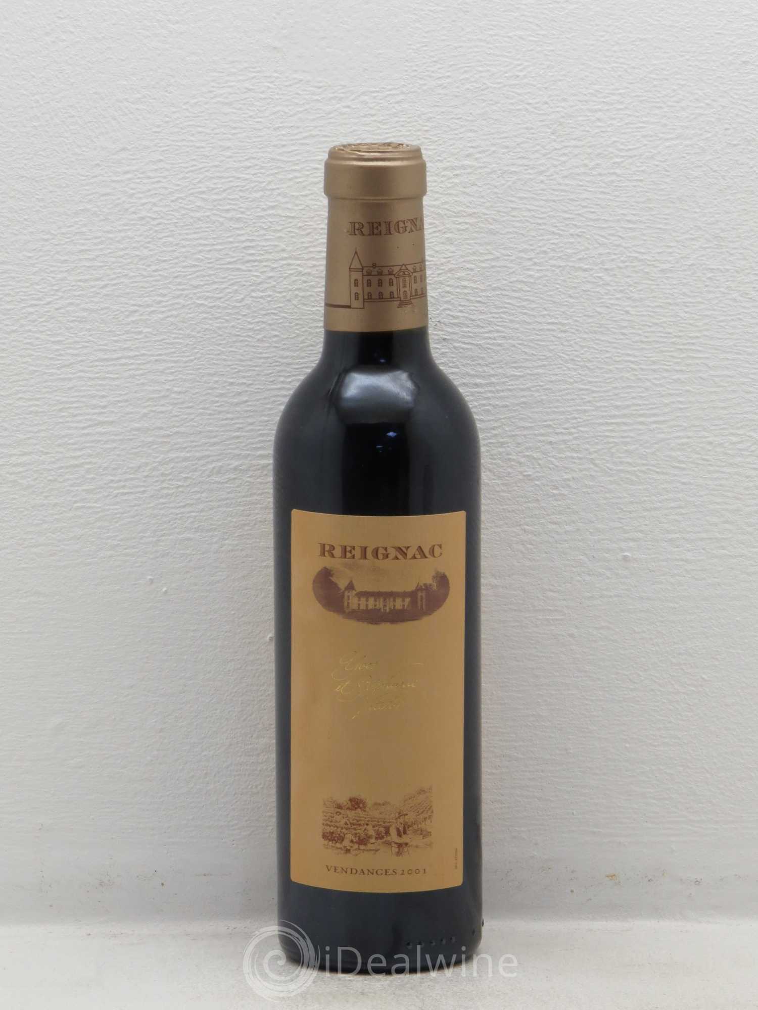 Château de Reignac Second Vin 2001 - Lot de 1 demi bouteille - 0