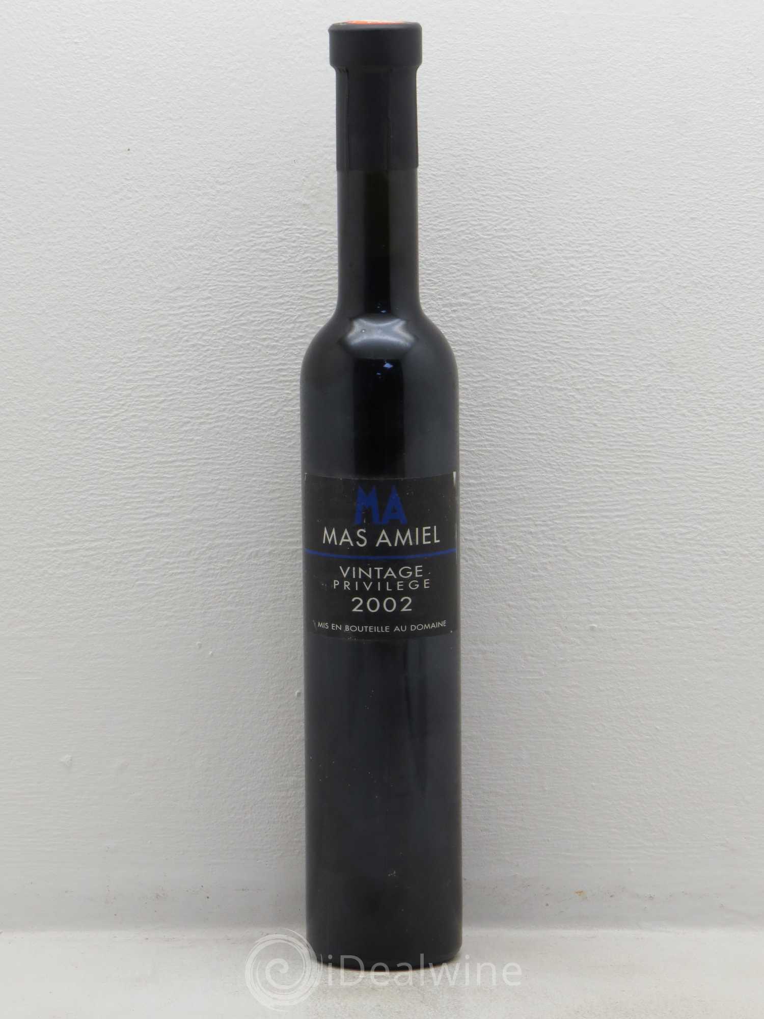 Maury Mas Amiel Privilège 2002 - Lot de 1 demi bouteille - 0