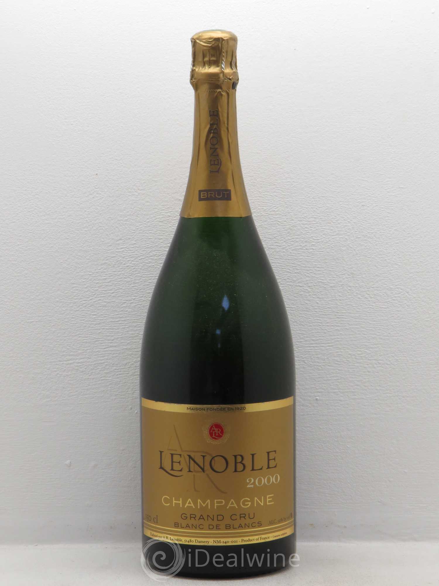 Champagne Lenoble Blancs de Blanc 2000 - Posten von 1 Magnum - 0