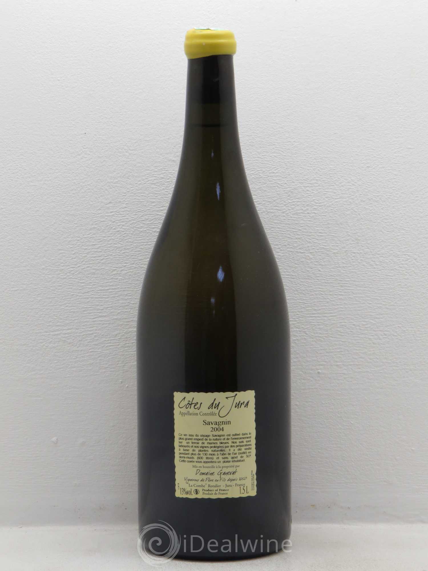 Côtes du Jura Les Vignes de mon Père Jean-François Ganevat (Domaine) 2004 - Lot de 1 magnum - 1