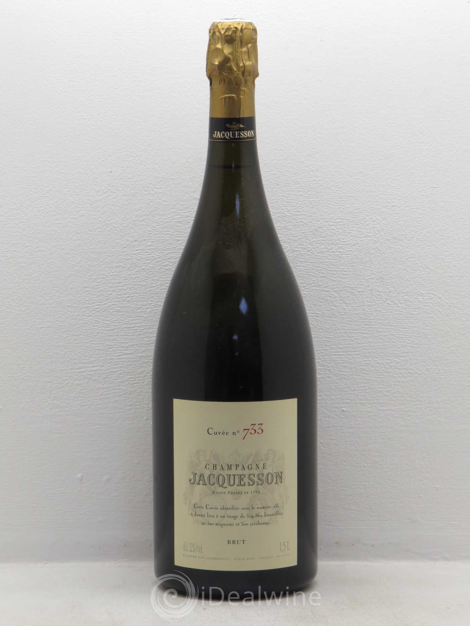Cuvée 733 Jacquesson - Lot de 1 magnum - 0