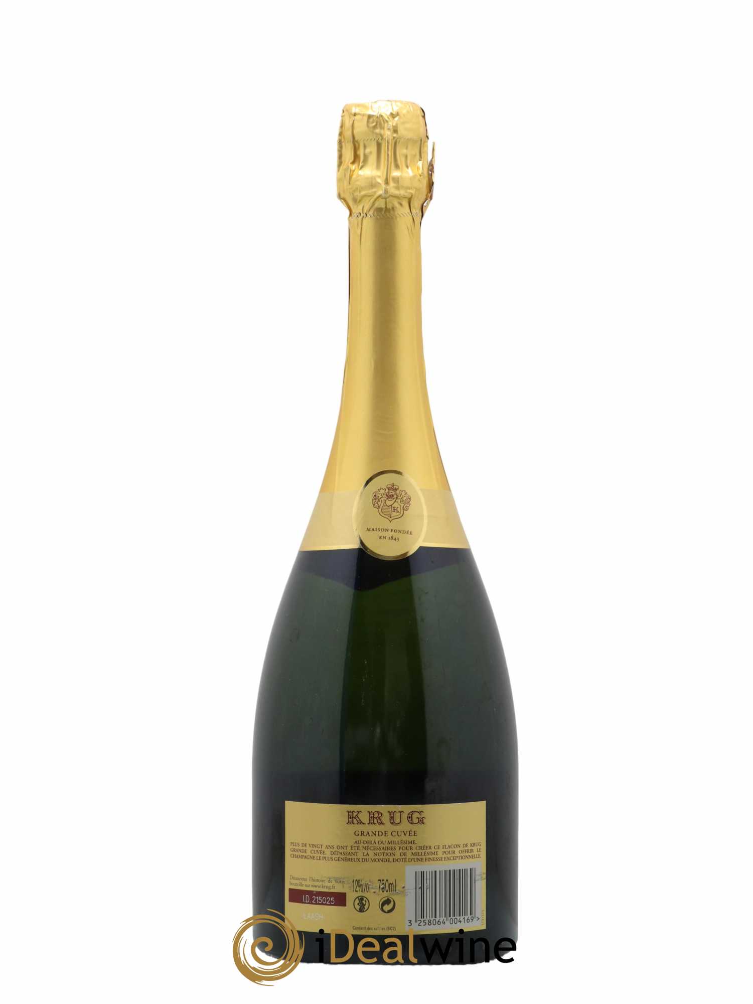 Grande Cuvée - 163ème édition Krug Brut - Lot of 1 bottle - 1