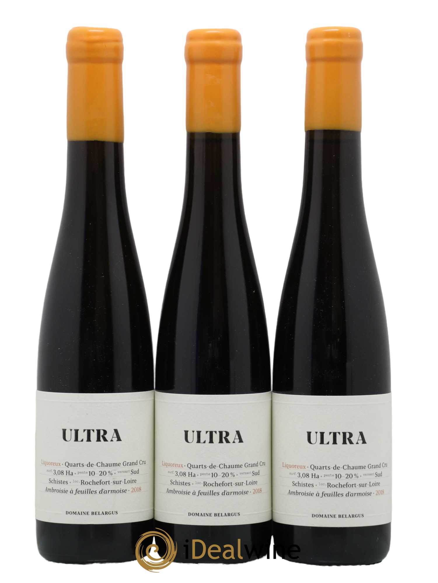 Quarts de Chaume Ultra Belargus 2018 - Lot de 3 demi bouteilles - 0