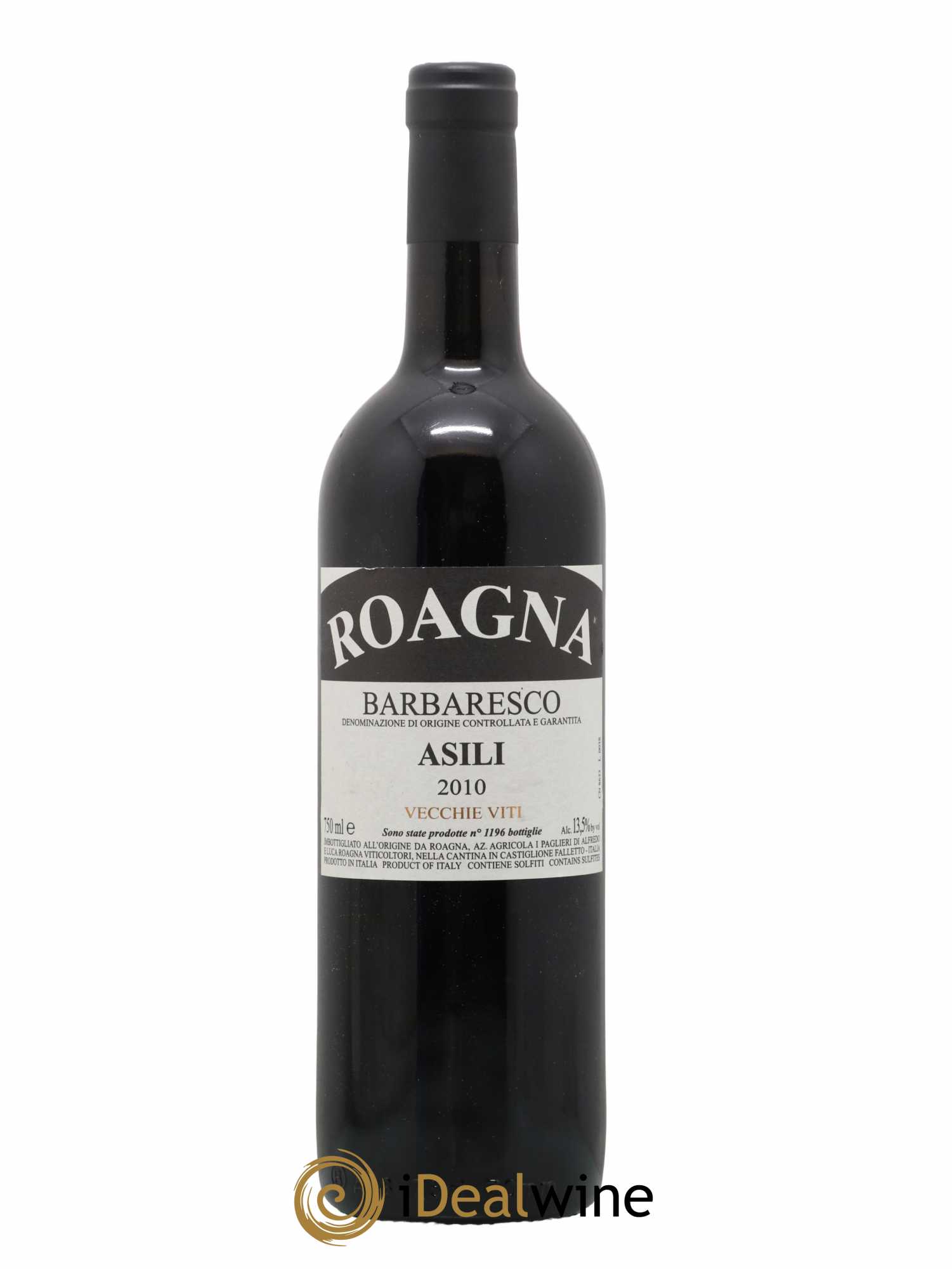 Barbaresco DOCG Asili Vecchie Viti Roagna 2010 - Lot de 1 bouteille - 0