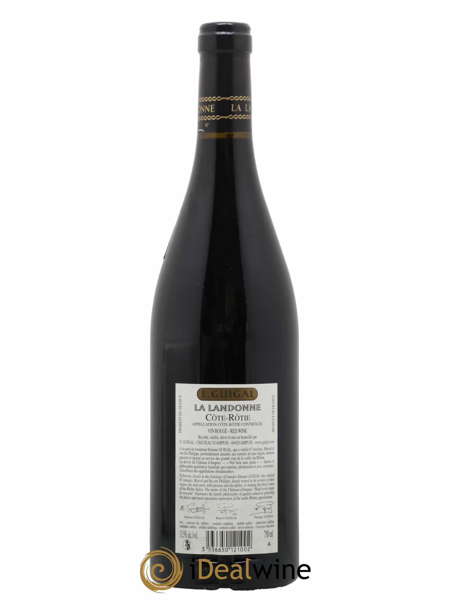 Côte-Rôtie La Landonne Guigal 2012 - Lot de 1 bouteille - 1