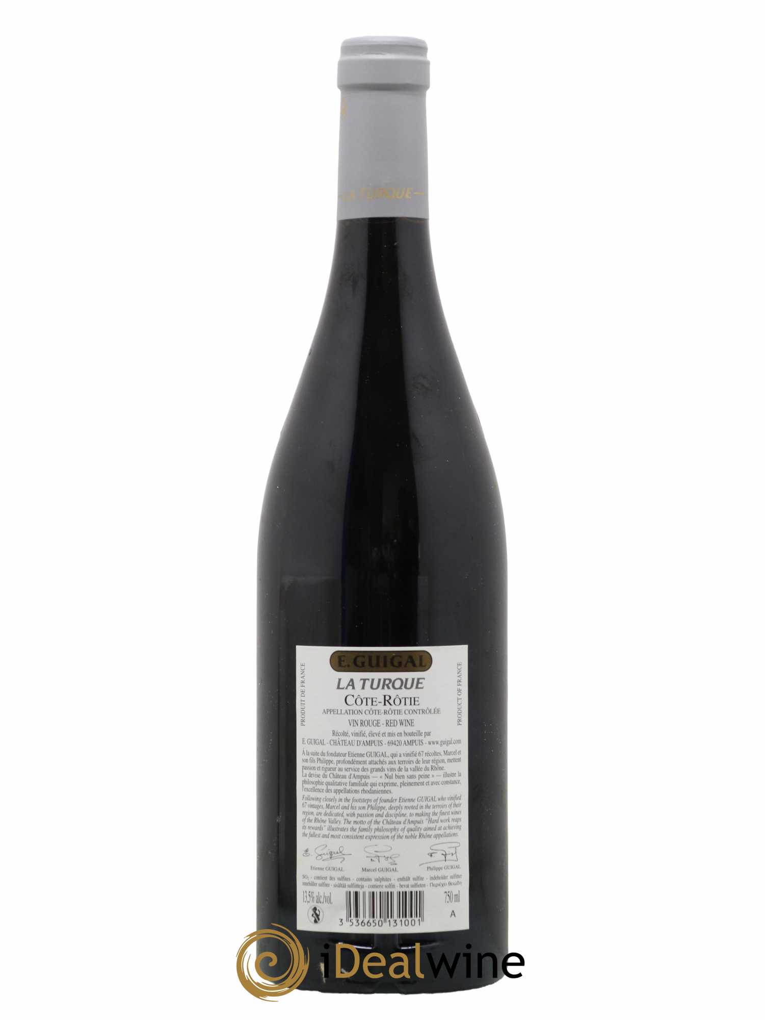 Côte-Rôtie La Turque Guigal 2016 - Lot of 1 bottle - 1