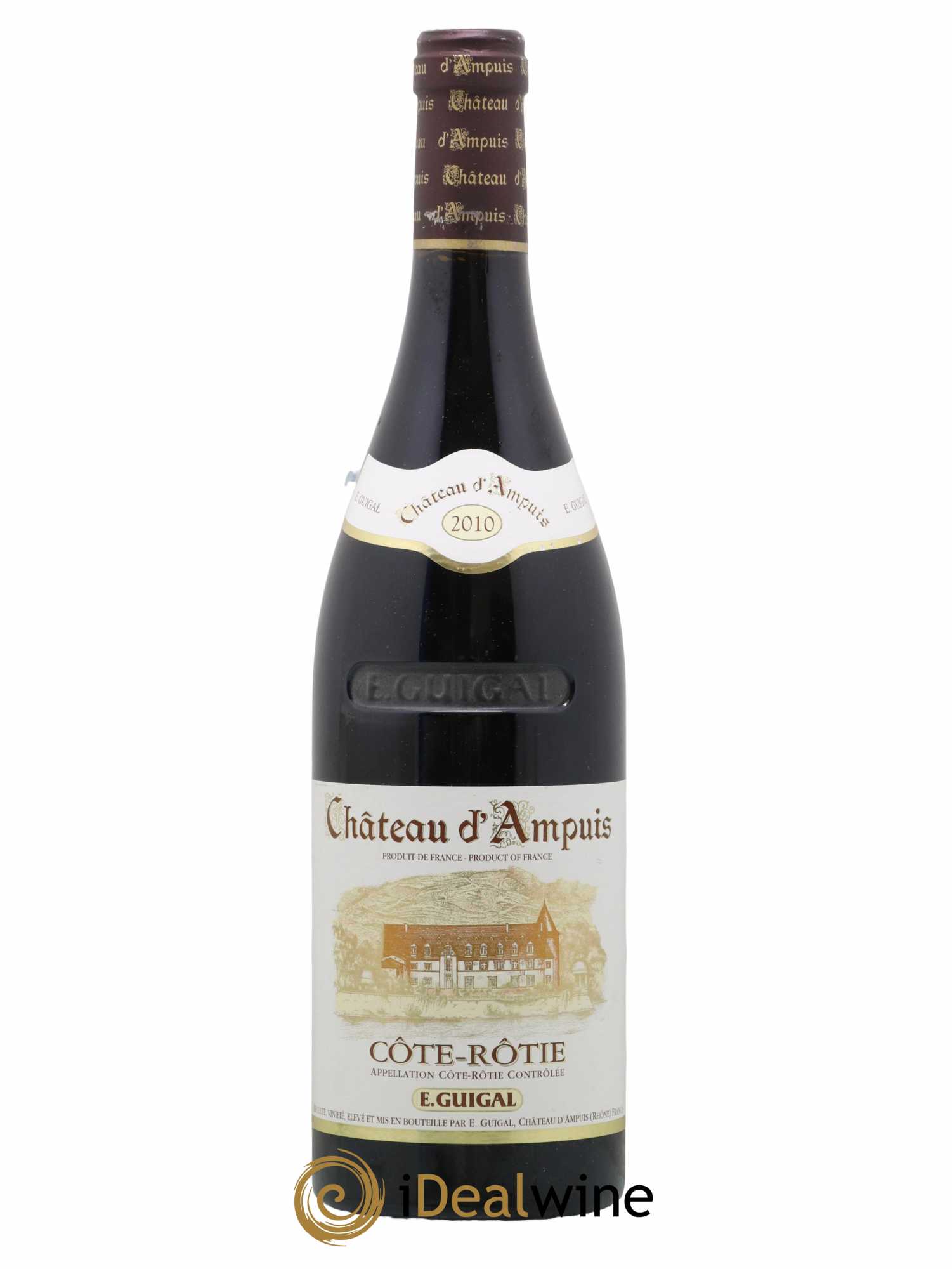 Côte-Rôtie Château d'Ampuis Guigal 2010 - Lot de 1 bouteille - 0