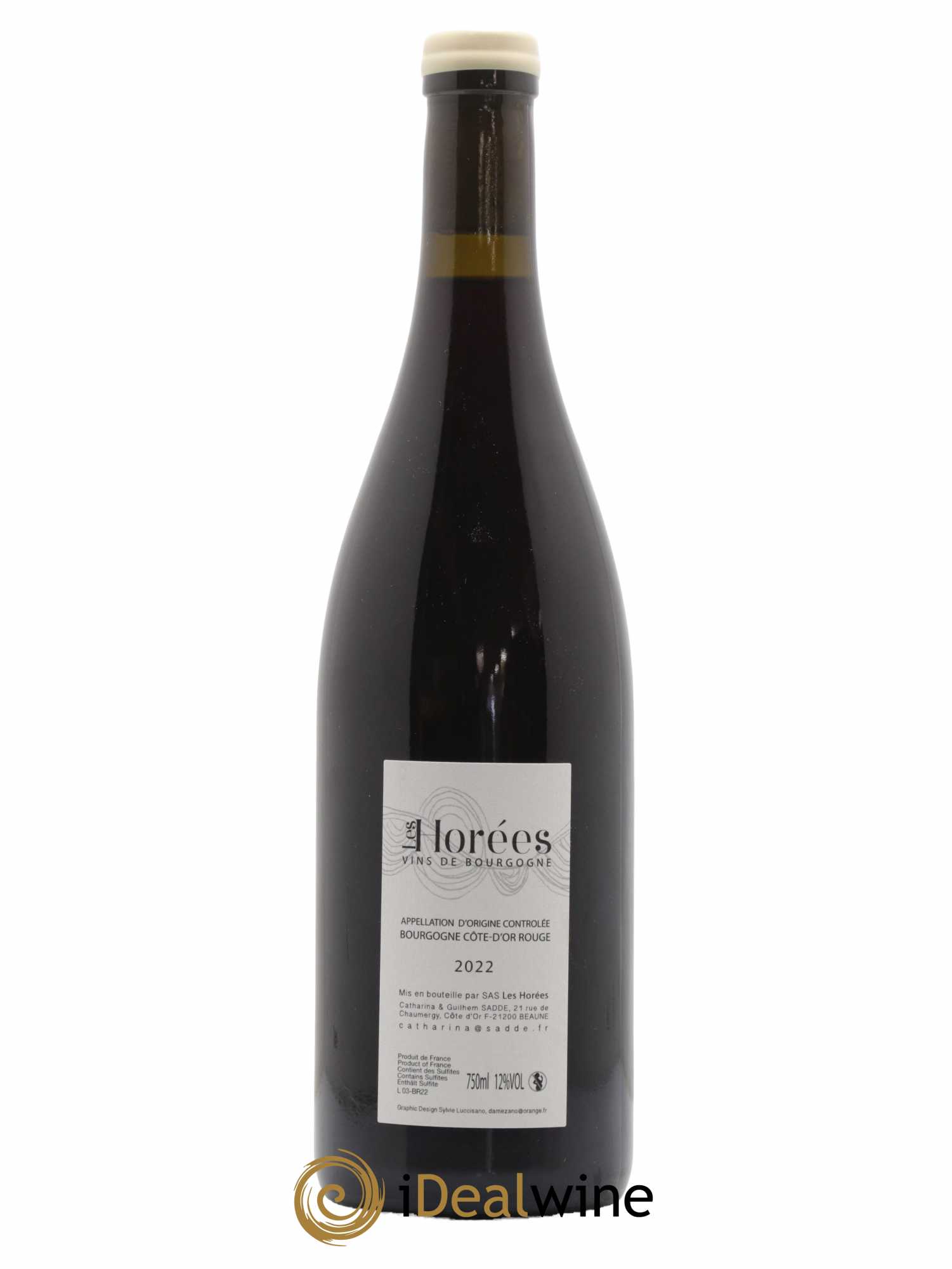 Bourgogne Le Vieux Sage Les Horées 2022 - Lot de 1 bouteille - 1