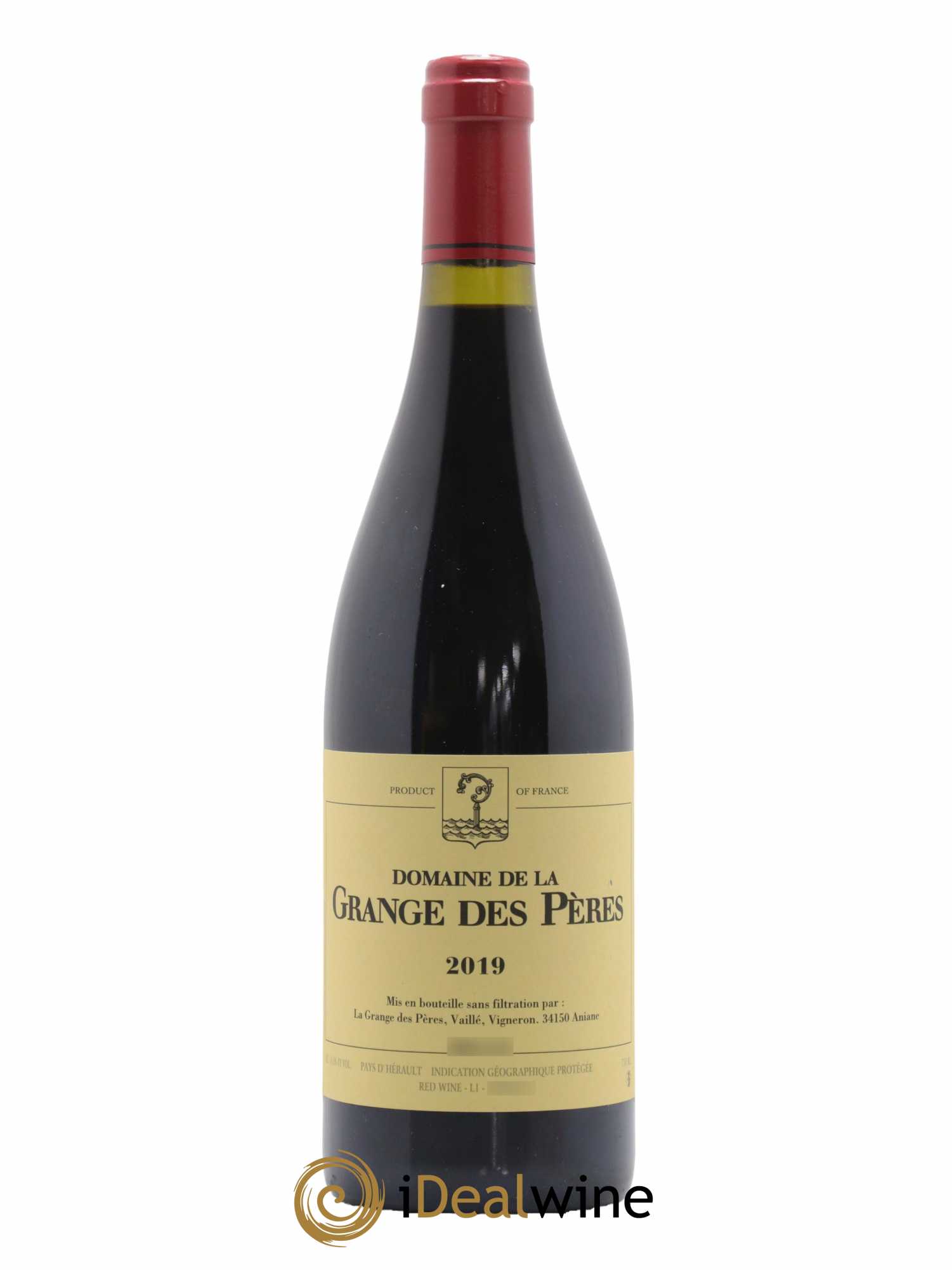 Pays d'Hérault Grange des Pères Laurent Vaillé 2019 - Lotto di 1 bottiglia - 0
