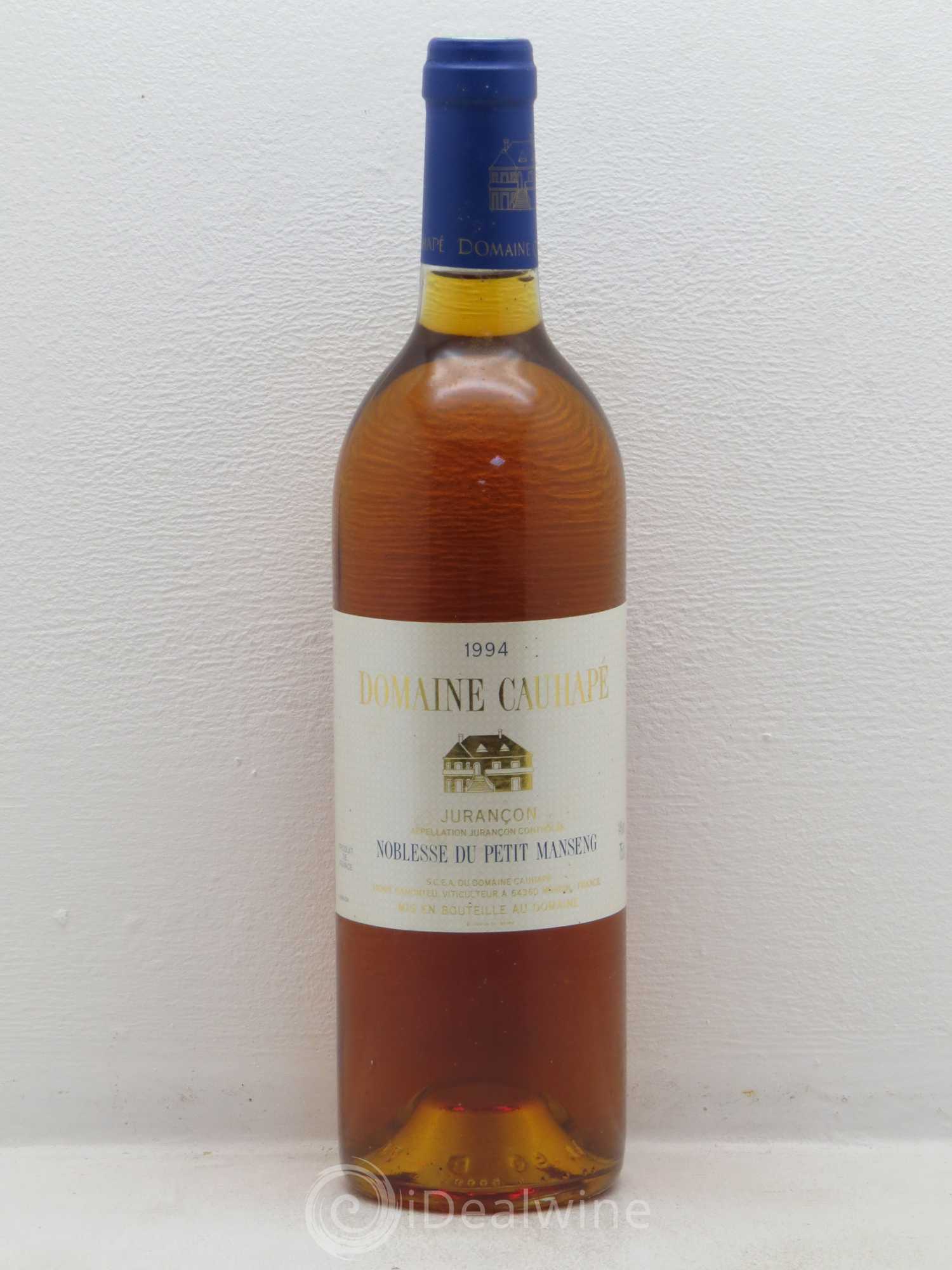 Jurançon Noblesse de Petit Manseng Domaine Cauhapé 1994 - Posten von 1 Flasche - 0
