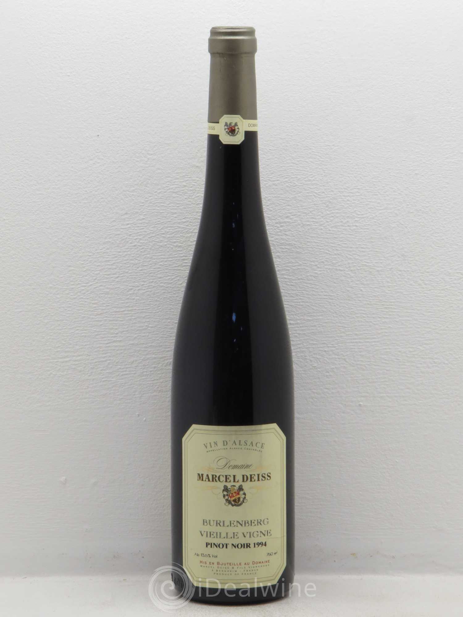 Alsace Marcel Deiss (Domaine) Burlenberg Vieilles Vignes Deiss 1994 - Lotto di 1 bottiglia - 0