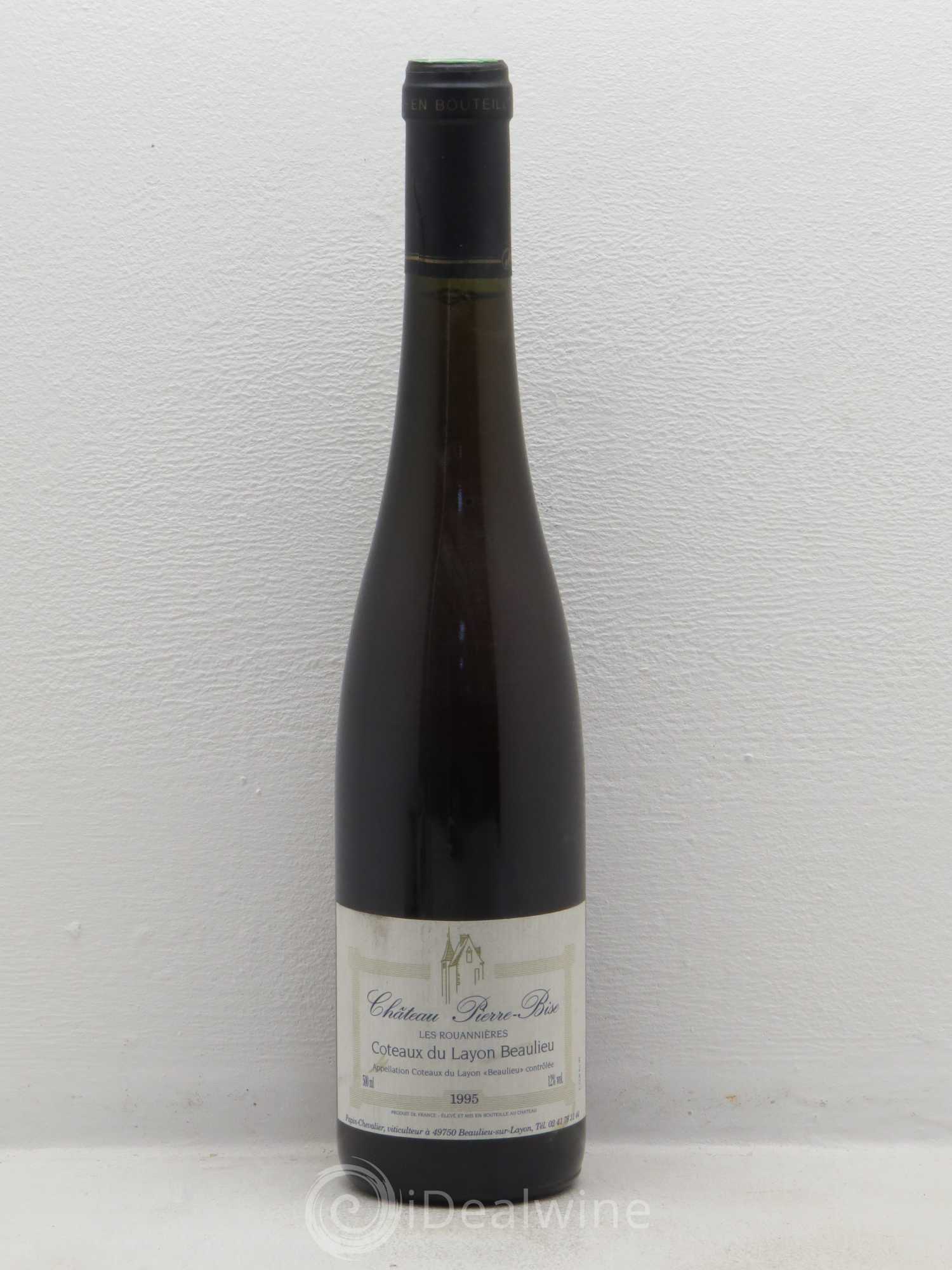 Coteaux du Layon Les Rouannières Château Pierre Bise 50cl 1995 - Lotto di 1 bottiglia - 0