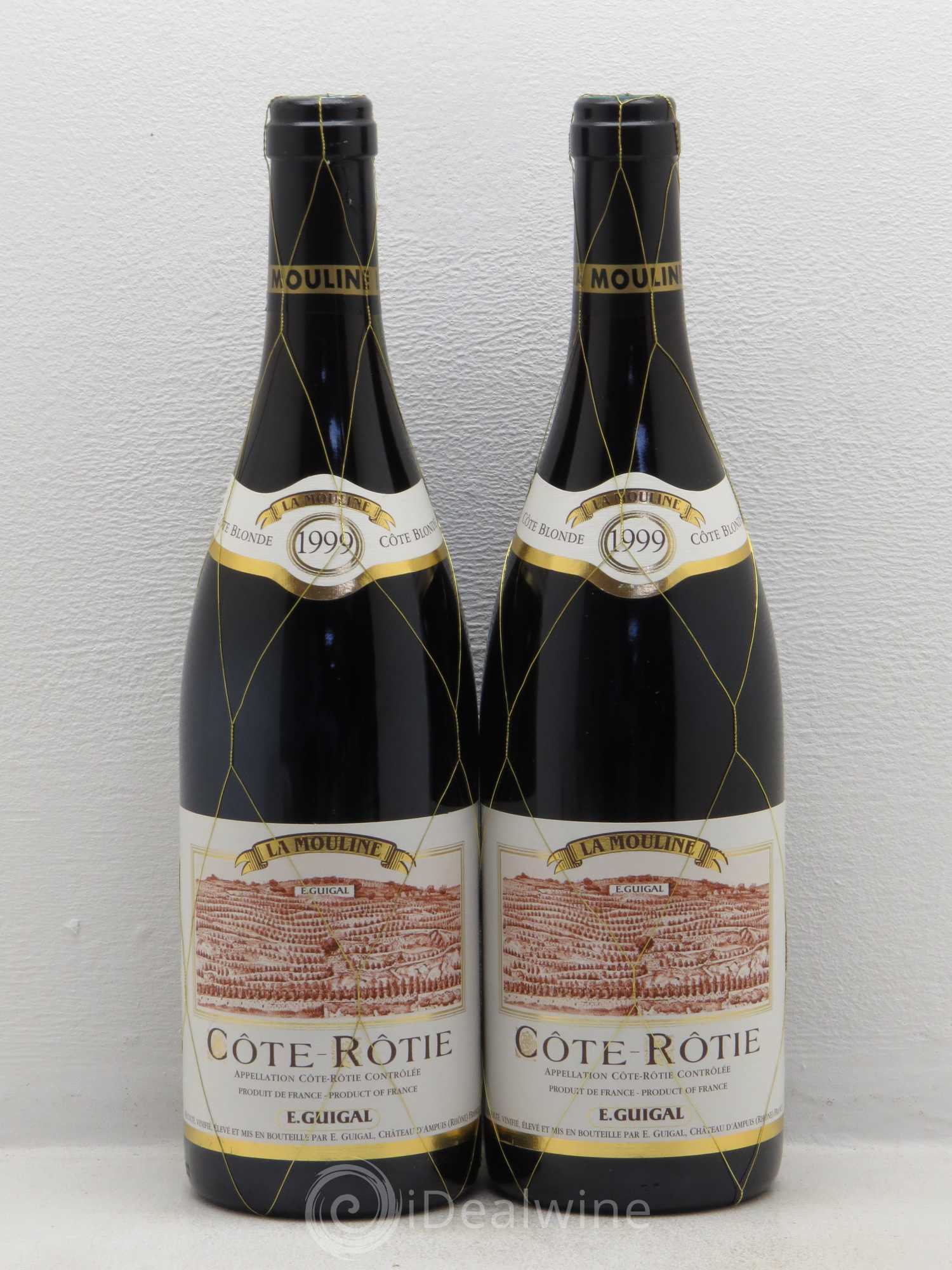 Côte-Rôtie La Mouline Guigal 1999 - Lot de 2 bouteilles - 0