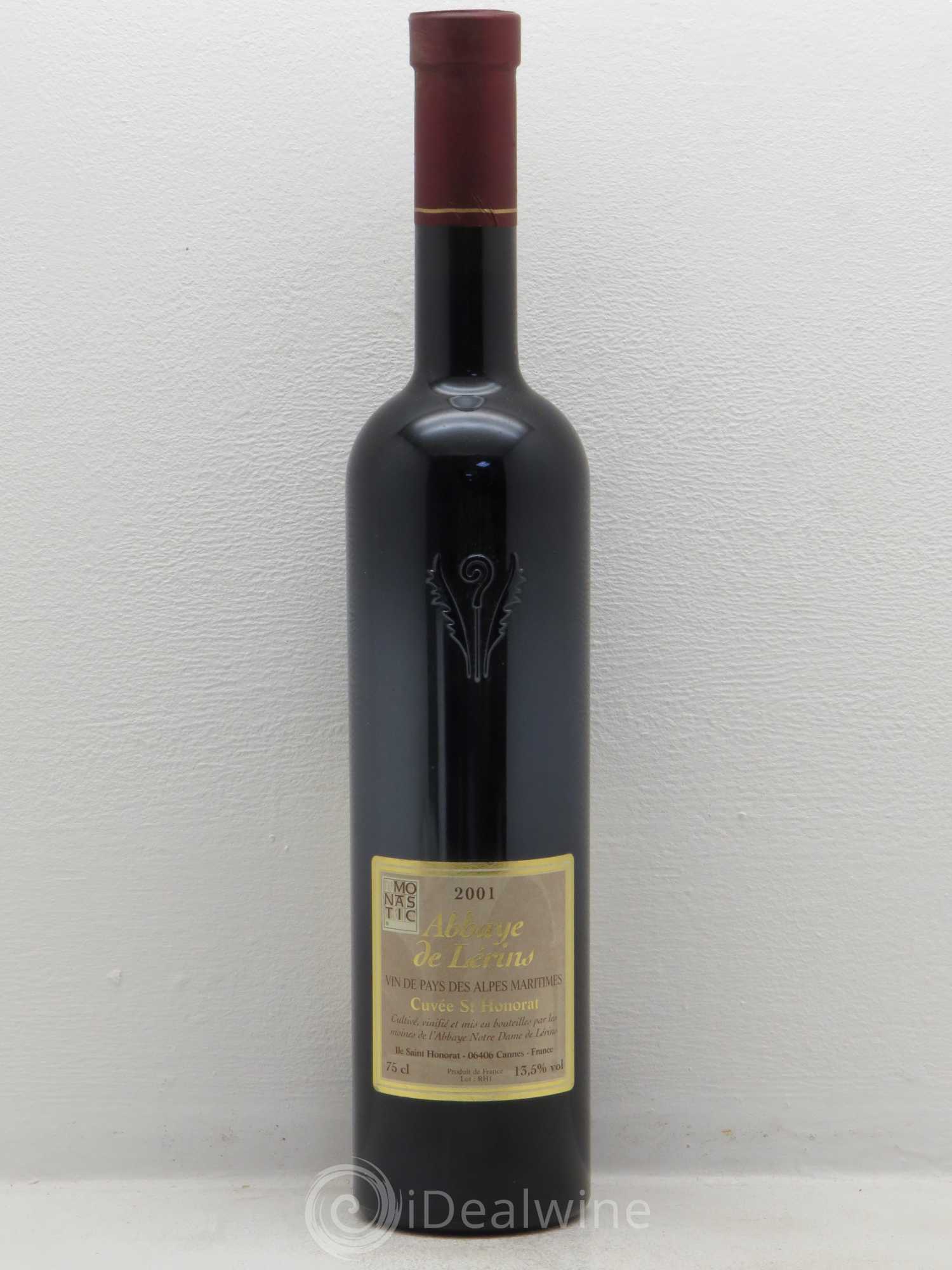 Divers Abbaye de Lerins Cuvée Saint Honorat 2001 - Posten von 1 Flasche - 0