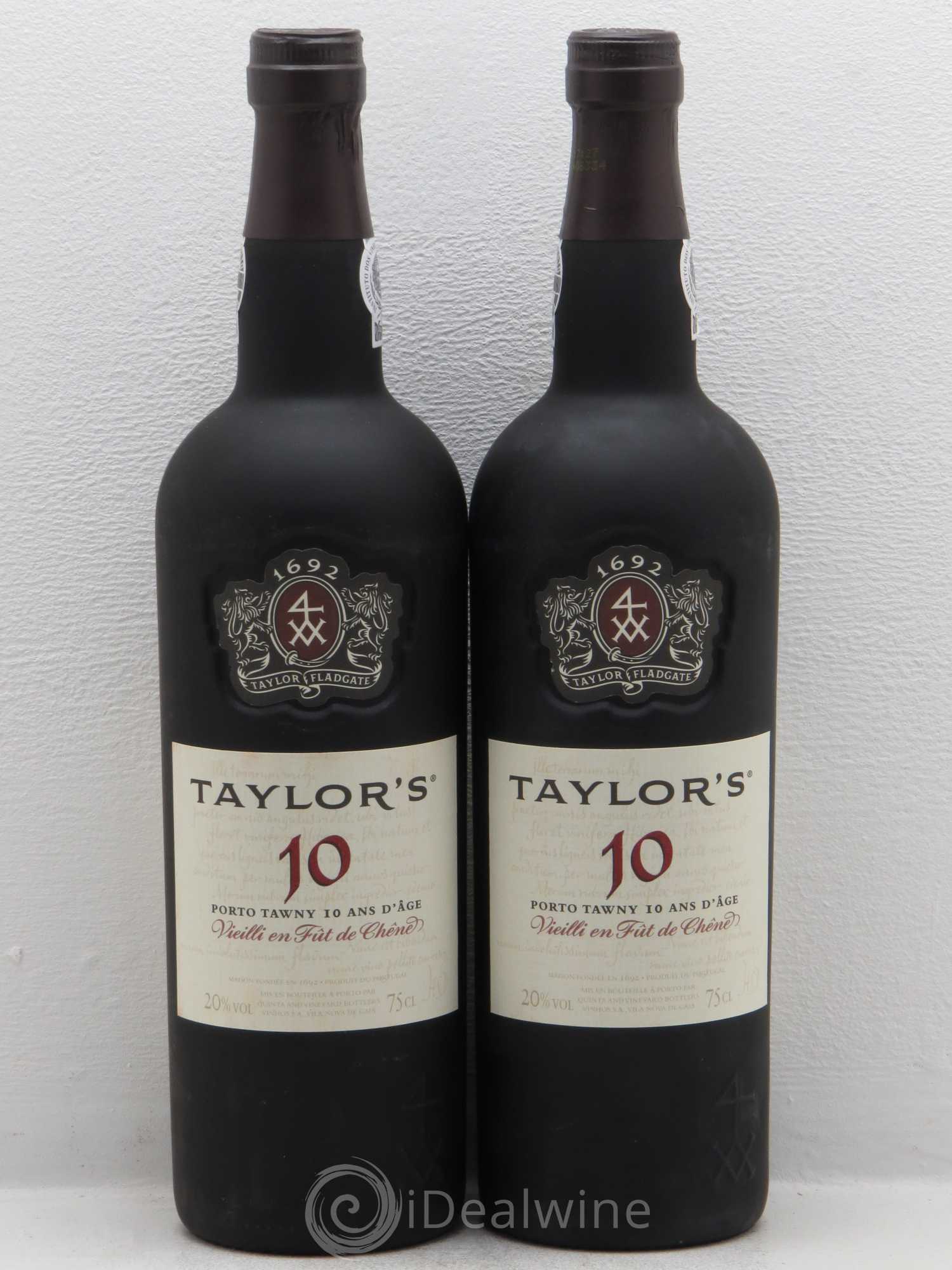 Porto Taylor's 10 ans d'age Tawny - Posten von 2 Flaschen - 0
