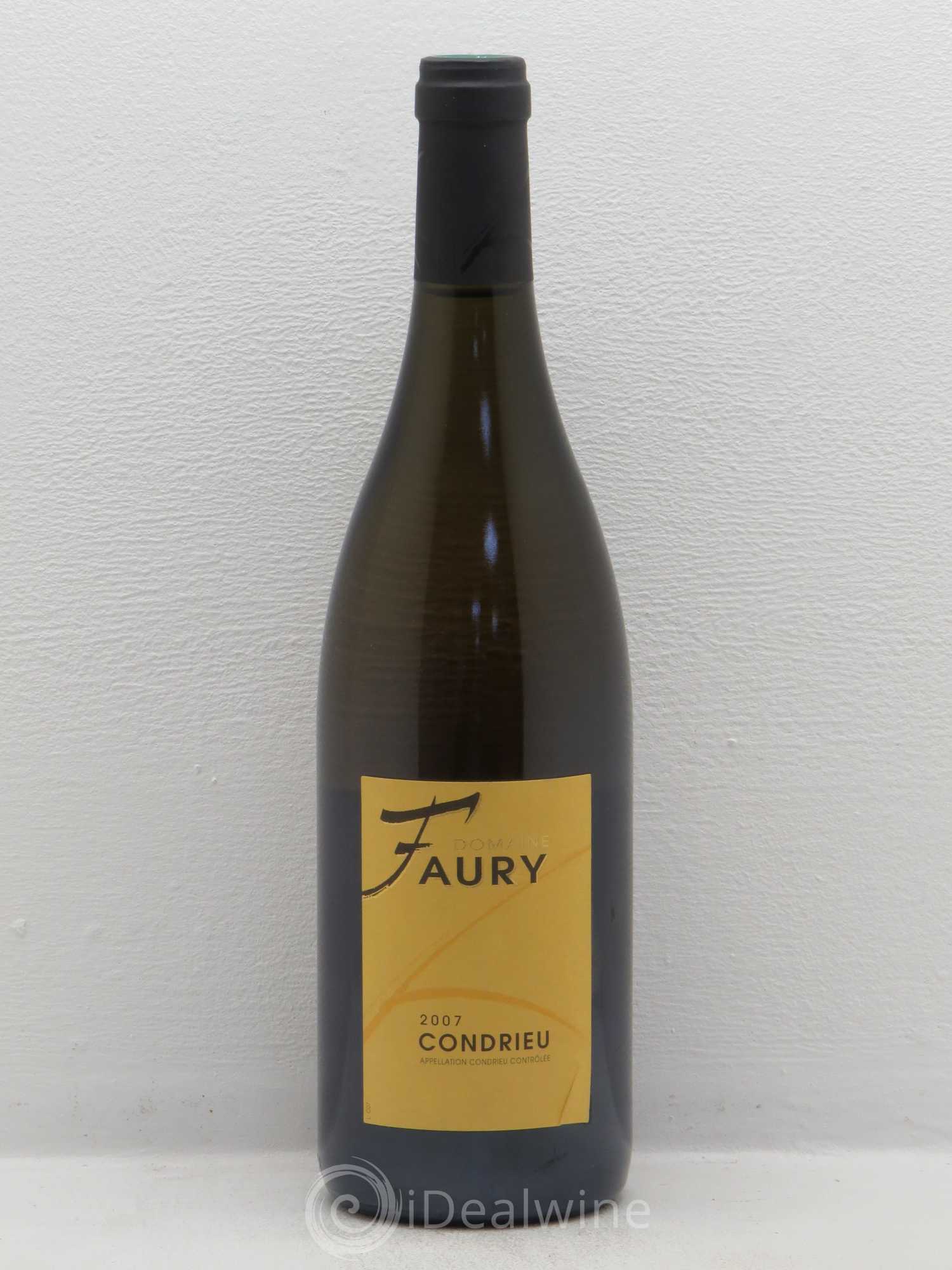 Condrieu Tradition Domaine Faury 2007 - Posten von 1 Flasche - 0