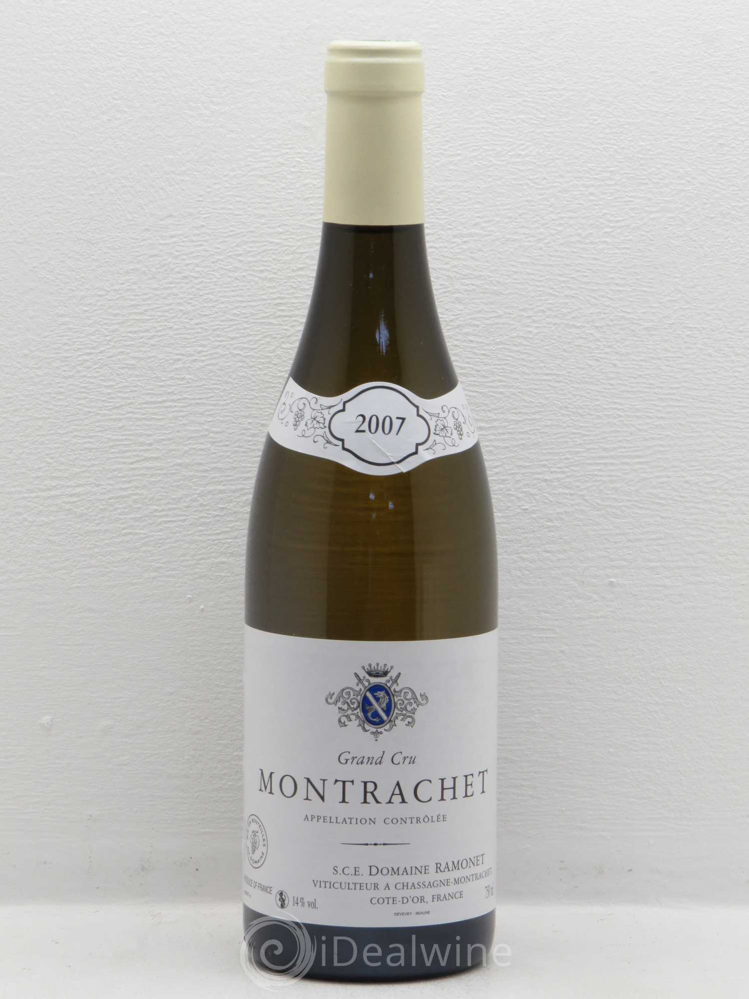 Montrachet Grand Cru Ramonet (Domaine) 2007 - Lot de 1 bouteille - 0