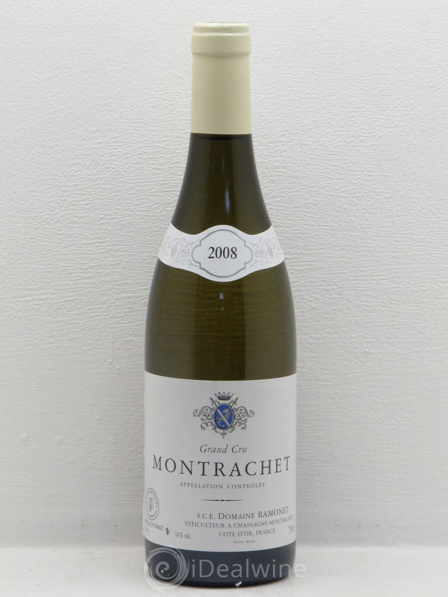 Montrachet Grand Cru Ramonet (Domaine) 2008 - Lot de 1 bouteille - 0