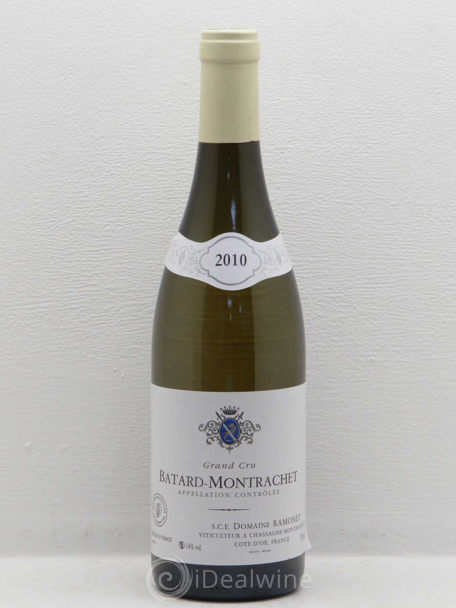 Bâtard-Montrachet Grand Cru Domaine Ramonet 2010 - Lot de 1 bouteille - 0