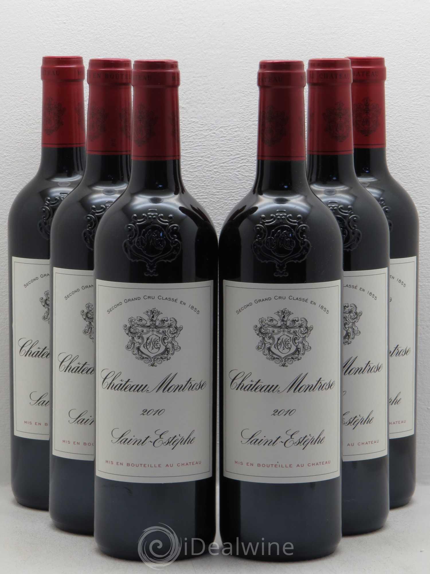 Château Montrose 2ème Grand Cru Classé 2010 - Lot de 6 bouteilles - 0