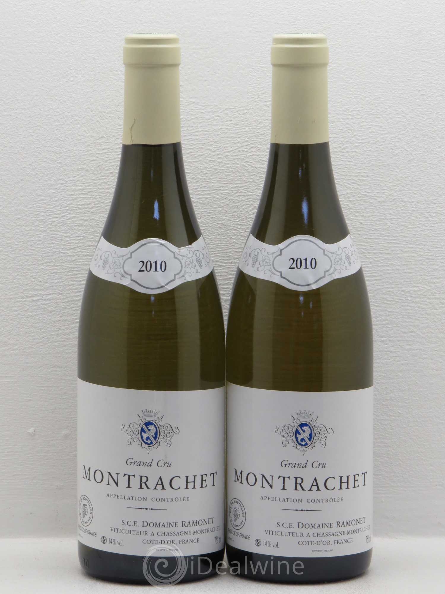 Montrachet Grand Cru Ramonet (Domaine) 2010 - Lot de 2 bouteilles - 0