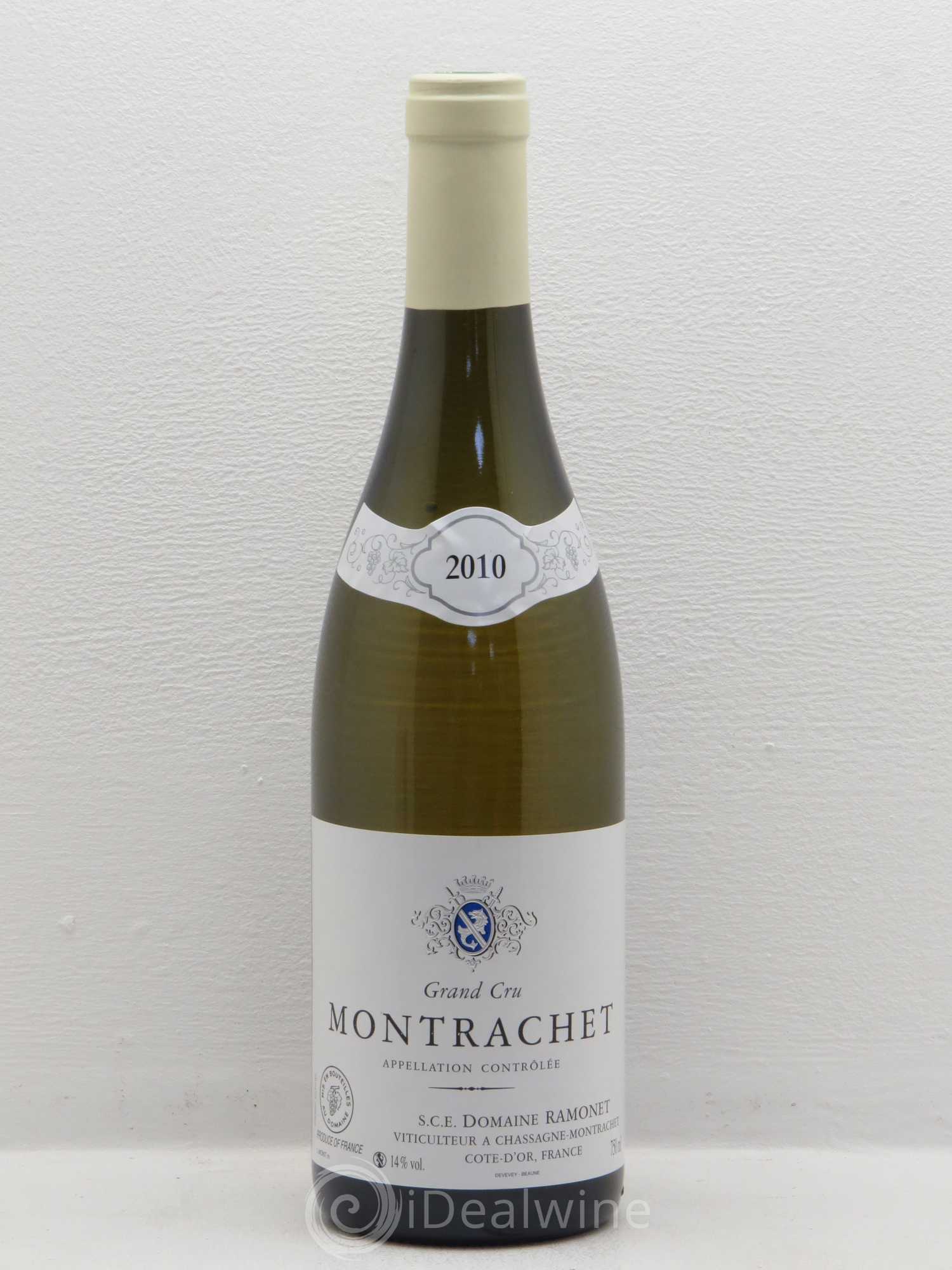 Montrachet Grand Cru Ramonet (Domaine) 2010 - Lot de 1 bouteille - 0