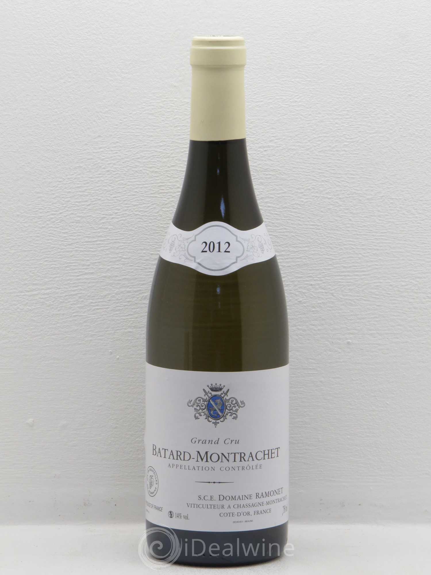Bâtard-Montrachet Grand Cru Domaine Ramonet 2012 - Lot de 1 bouteille - 0