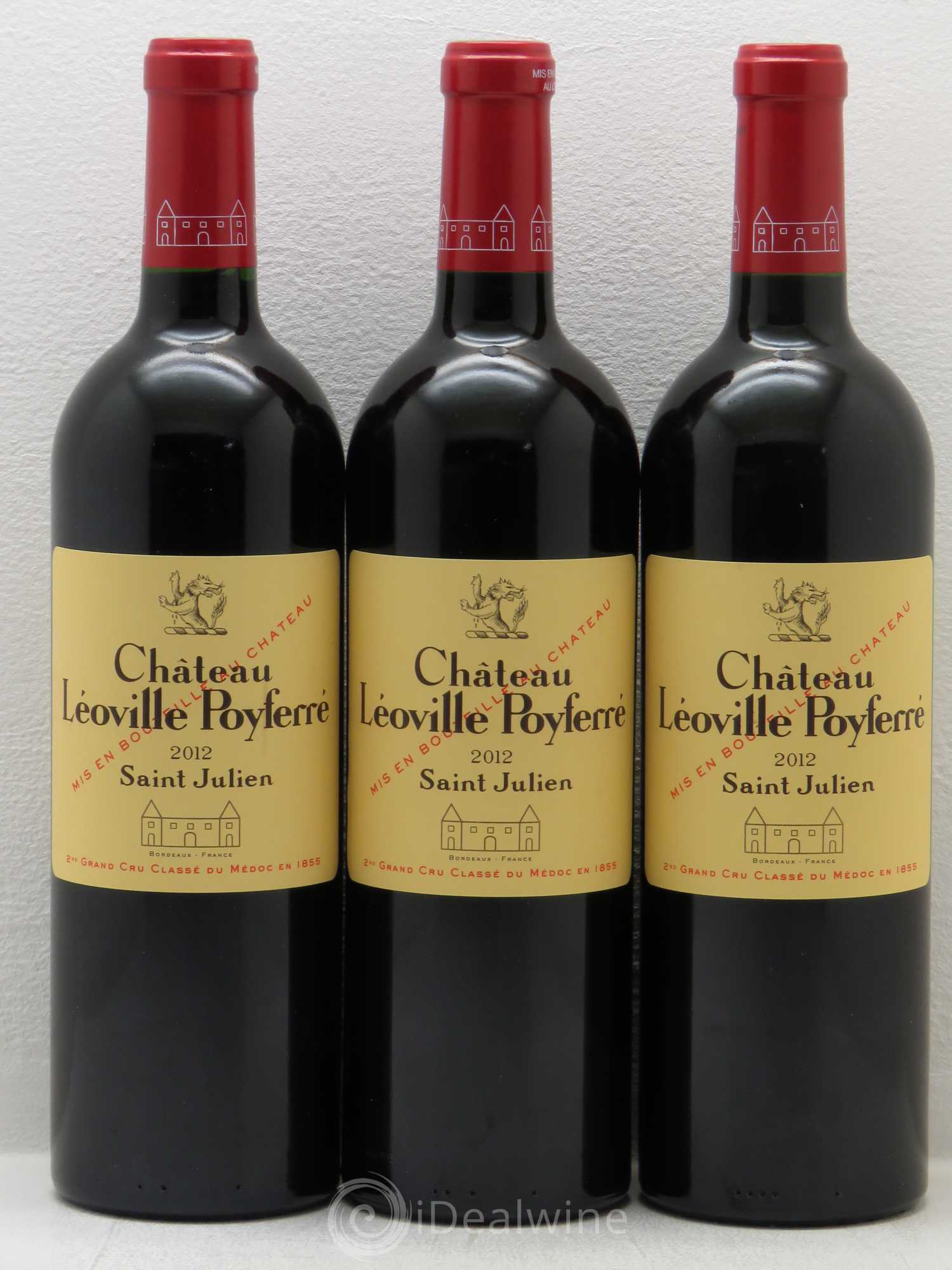 Château Léoville Poyferré 2ème Grand Cru Classé 2012 - Lot de 6 bouteilles - 2